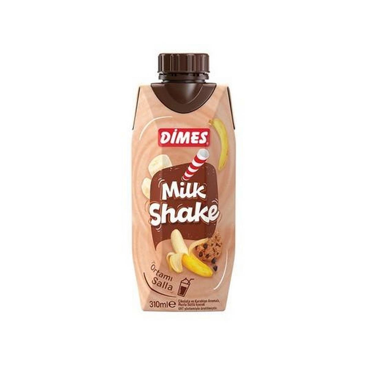 DİMES MİLK SHAKE MUZ KURABİYE 310 ML