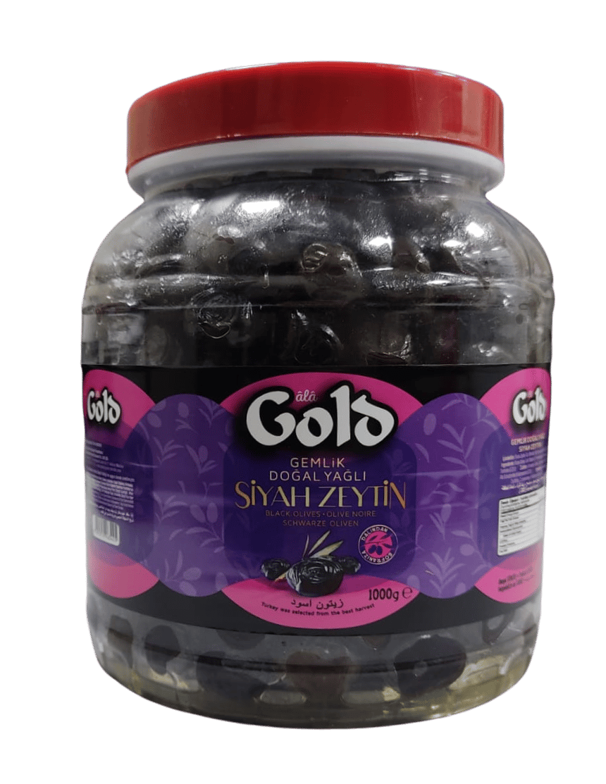GOLD SİYAH ZEYTİN 1000 G