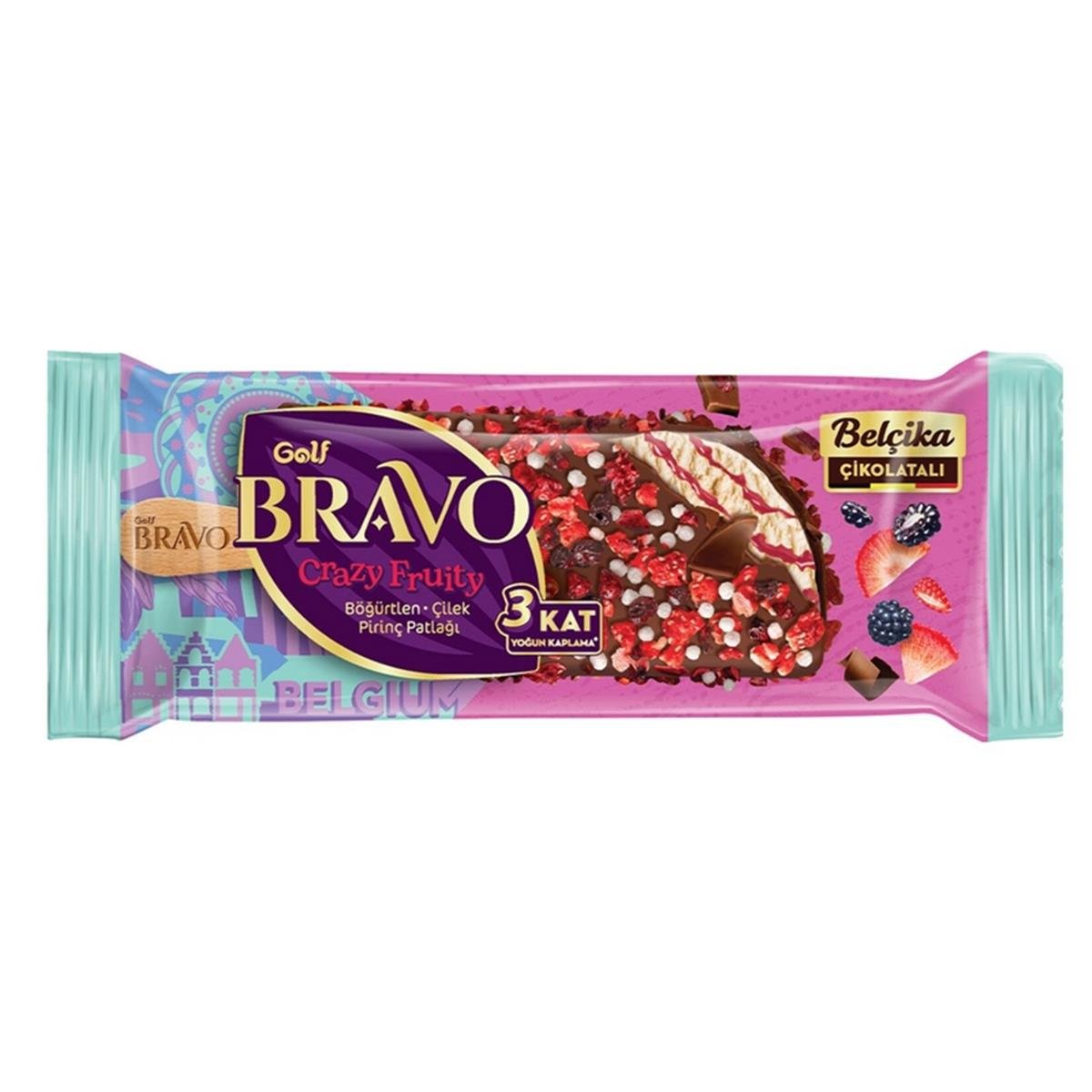 GOLF BRAVO CRAZY FRUITY BELÇİKA ÇİKOLATALI