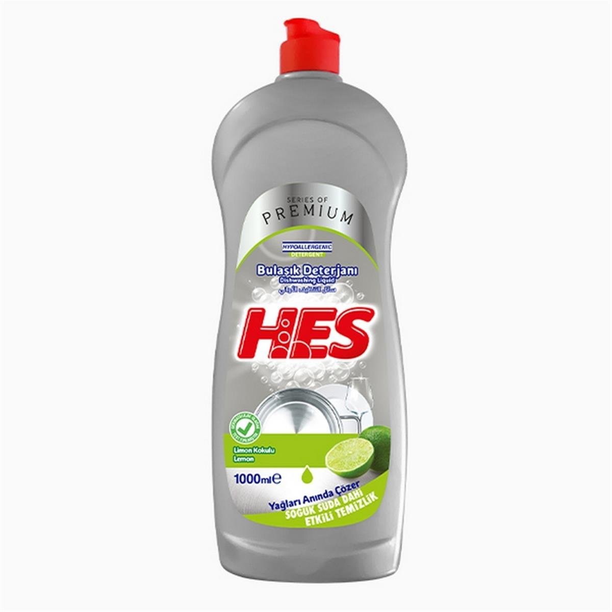 HES PREMIUM SERİ SIVI BULAŞIK DETARJANI 1000 LT