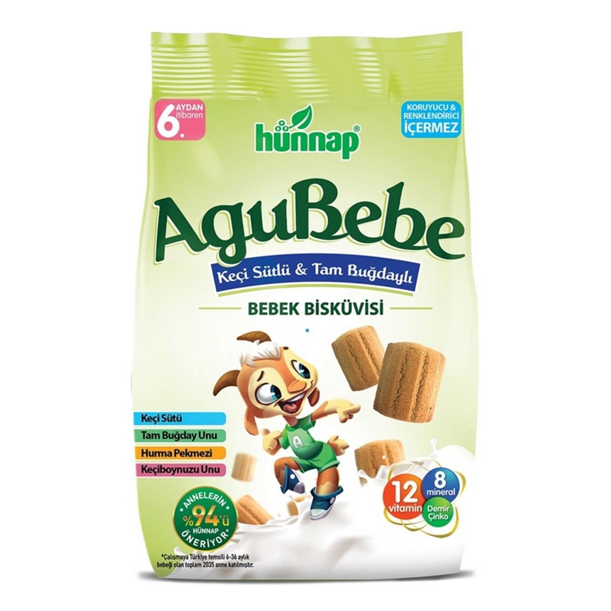 HÜNNAP KEÇI SÜTLÜ BEBE BISKÜVISI +6 AY 200 GR