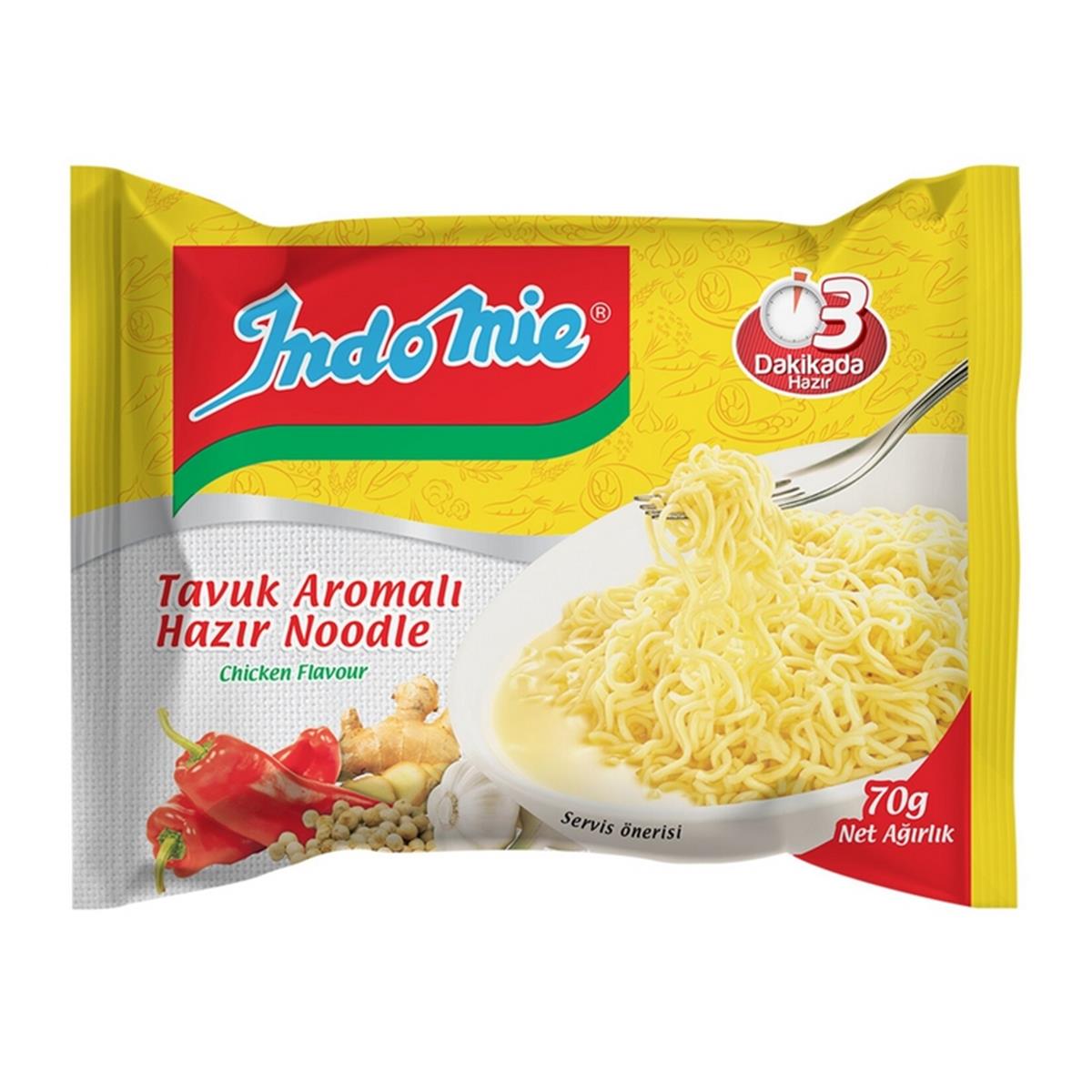 INDOMIE NOODLE TAVUK ÇESNILI 70 GR