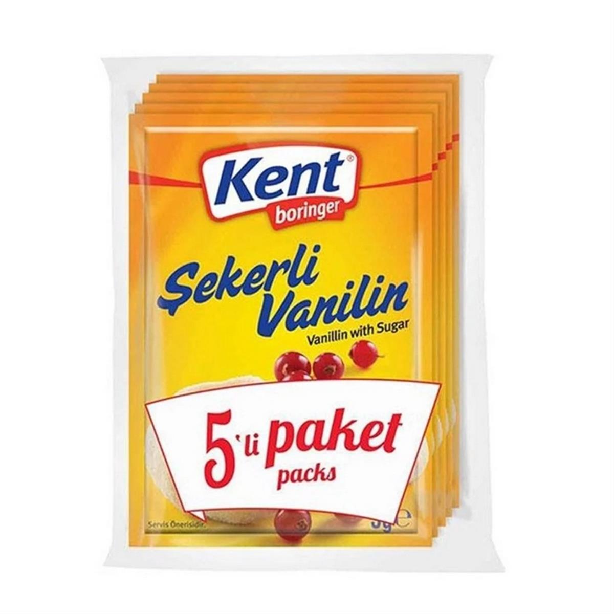 KENT BORINGER ŞEKERLI VANILIN 5 LI
