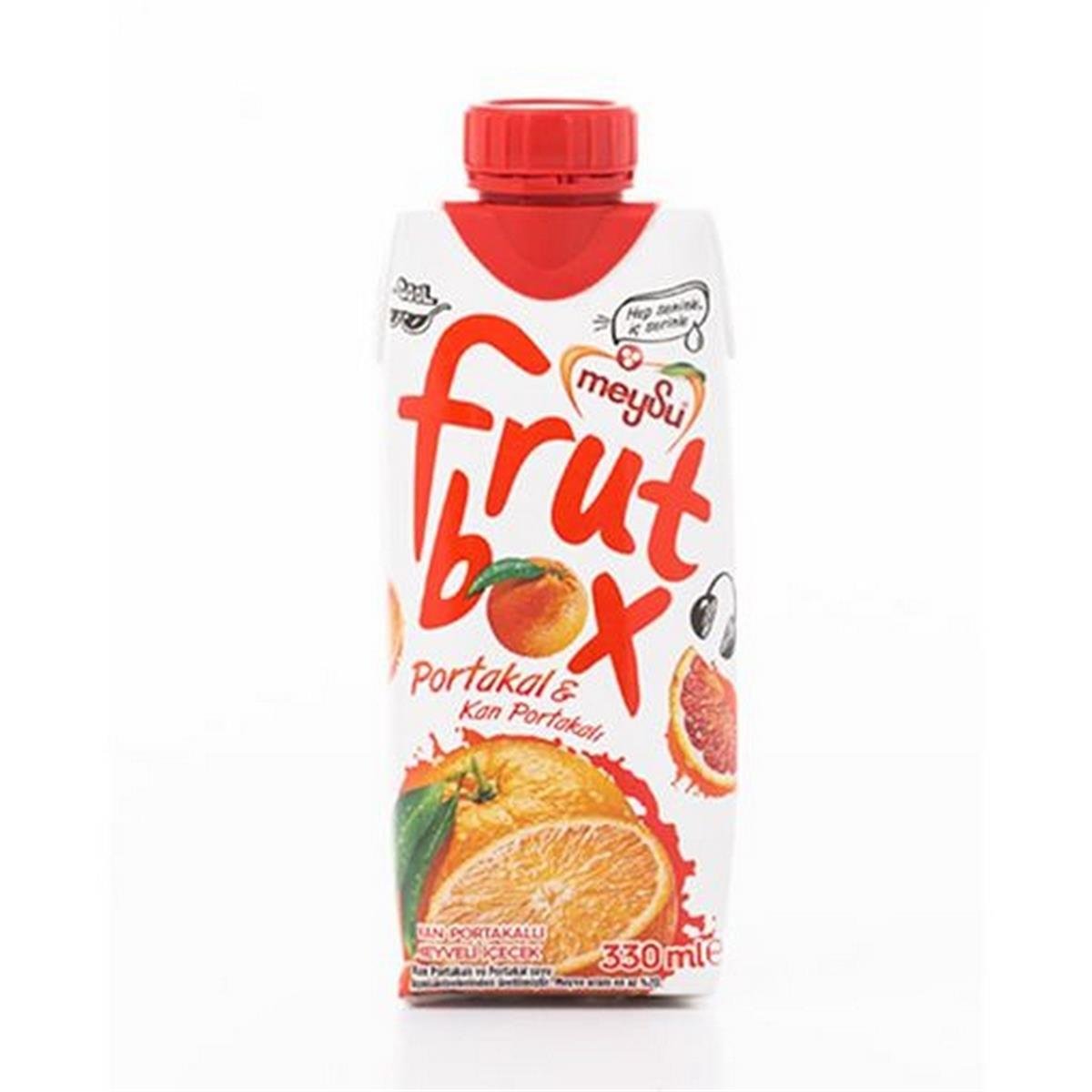 MEYSU FRUTBOX 330 ML KAN PORTAKALLI