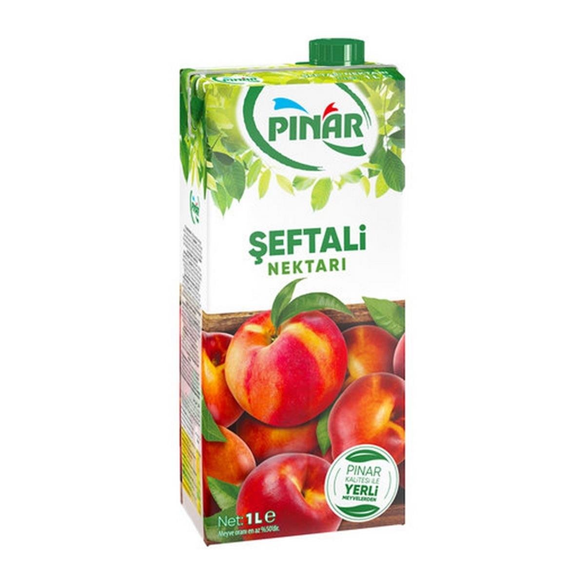 PINAR MEYVE SUYU ŞEFTALİ 1 LT