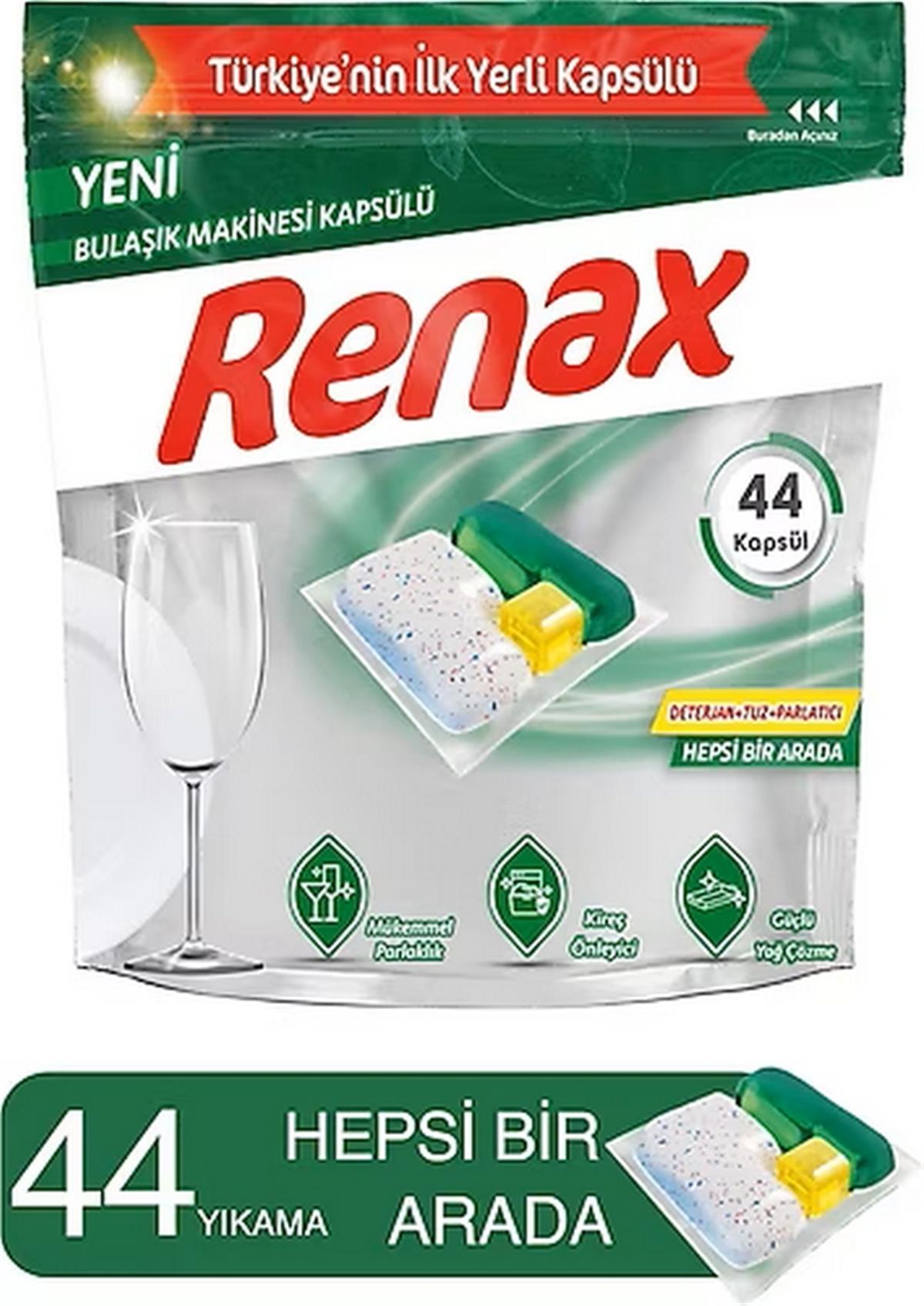RENAX BULAŞIK TABLET 44LÜ