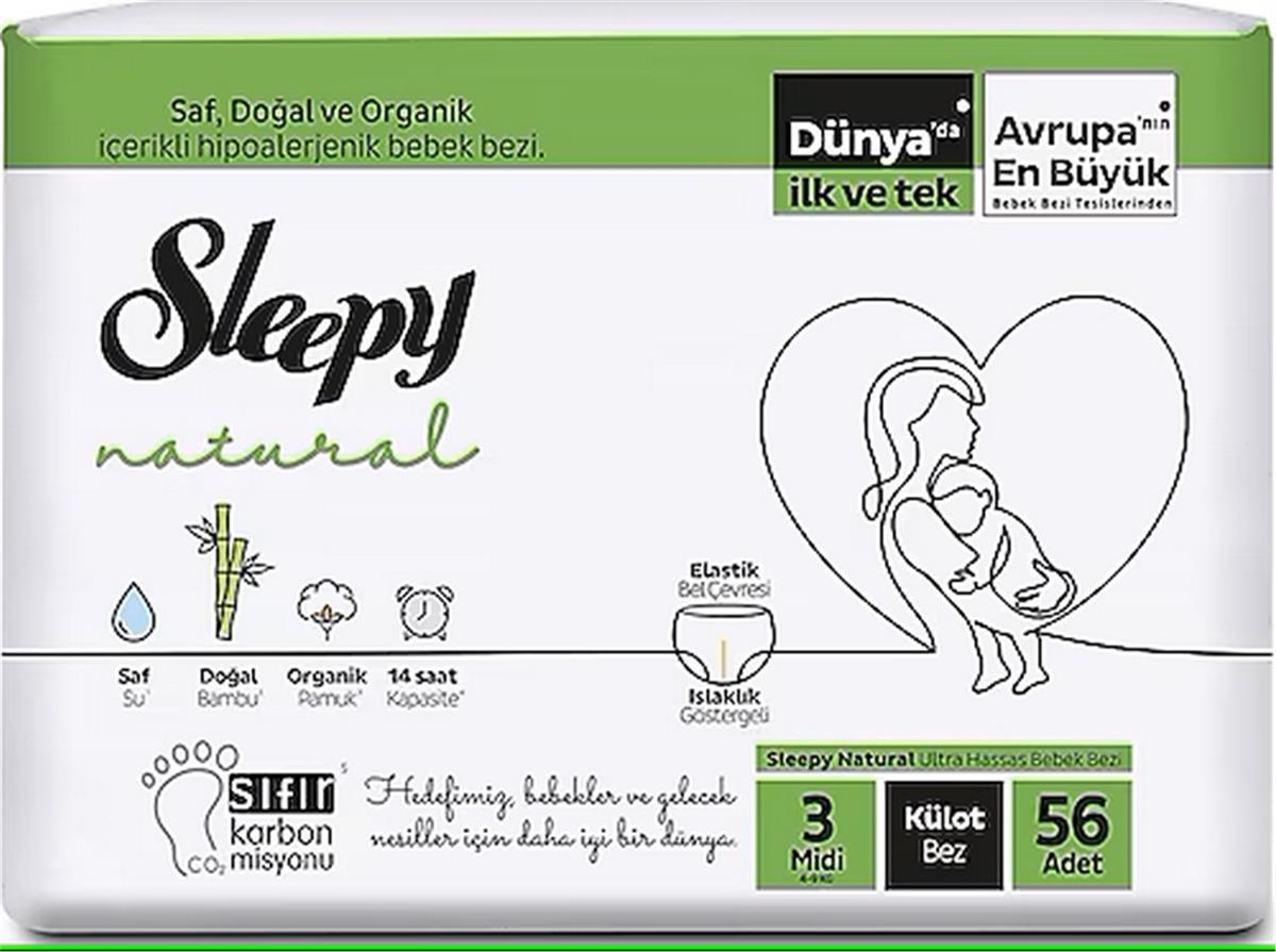 SLEEPY NATURAL NO 3 56 LI