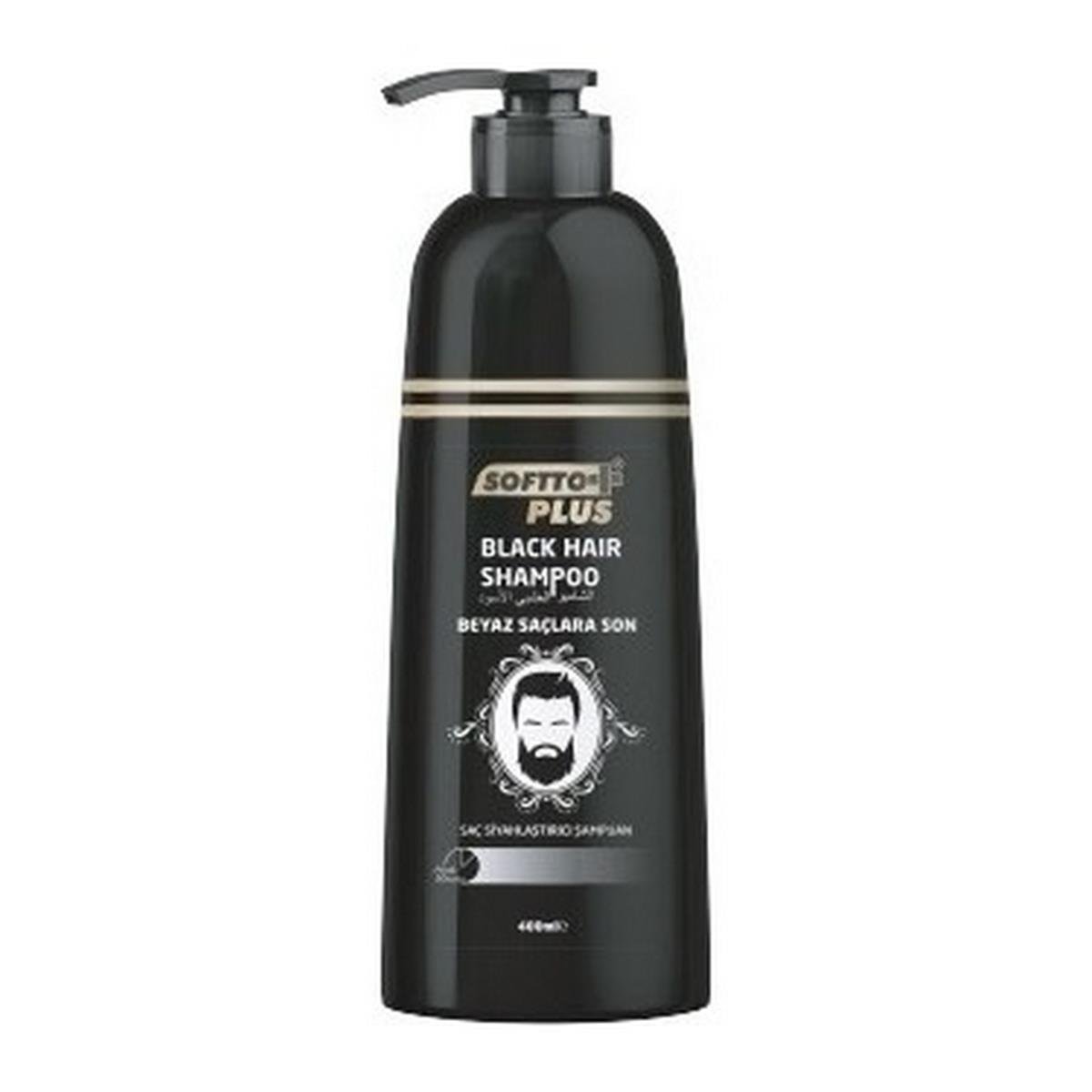 SOFTTO SİYAH ŞAMPUAN 350 ML