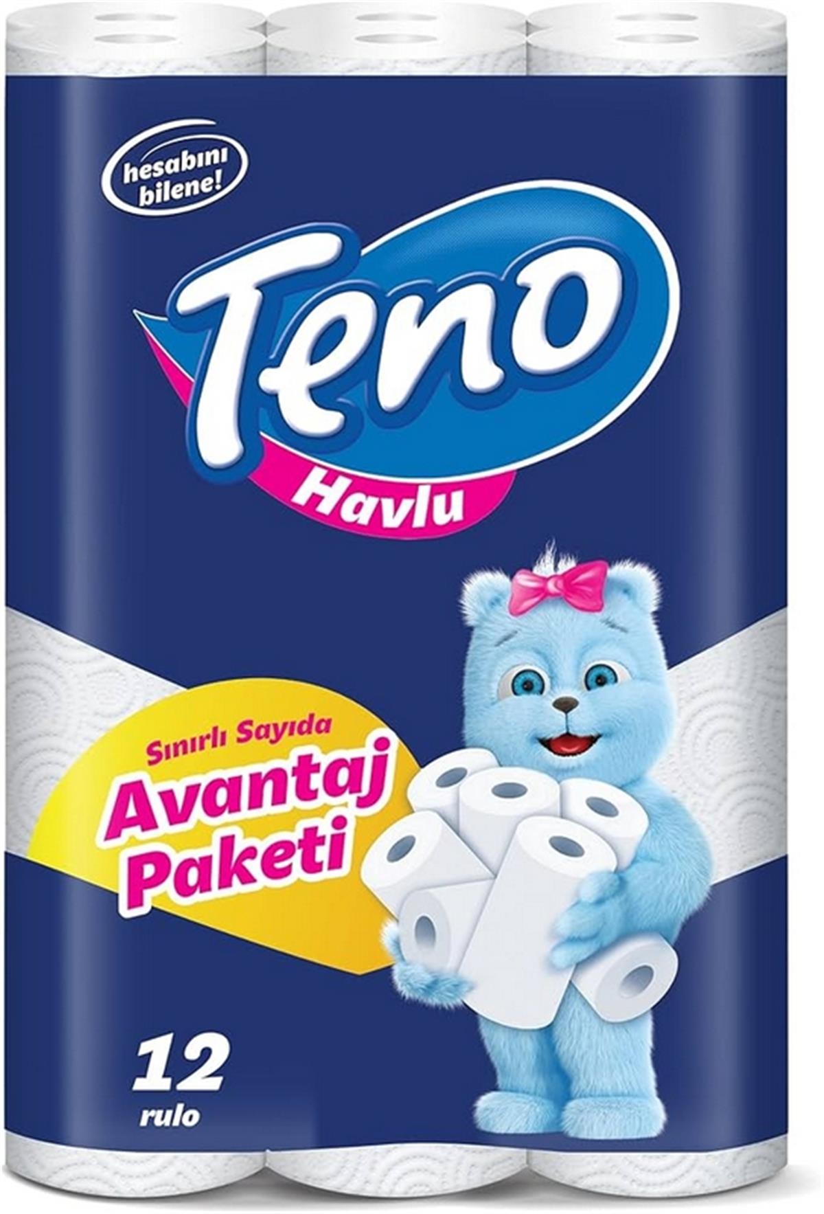 TENO HAVLU AVANTAJ PAKETİ 12 ADET