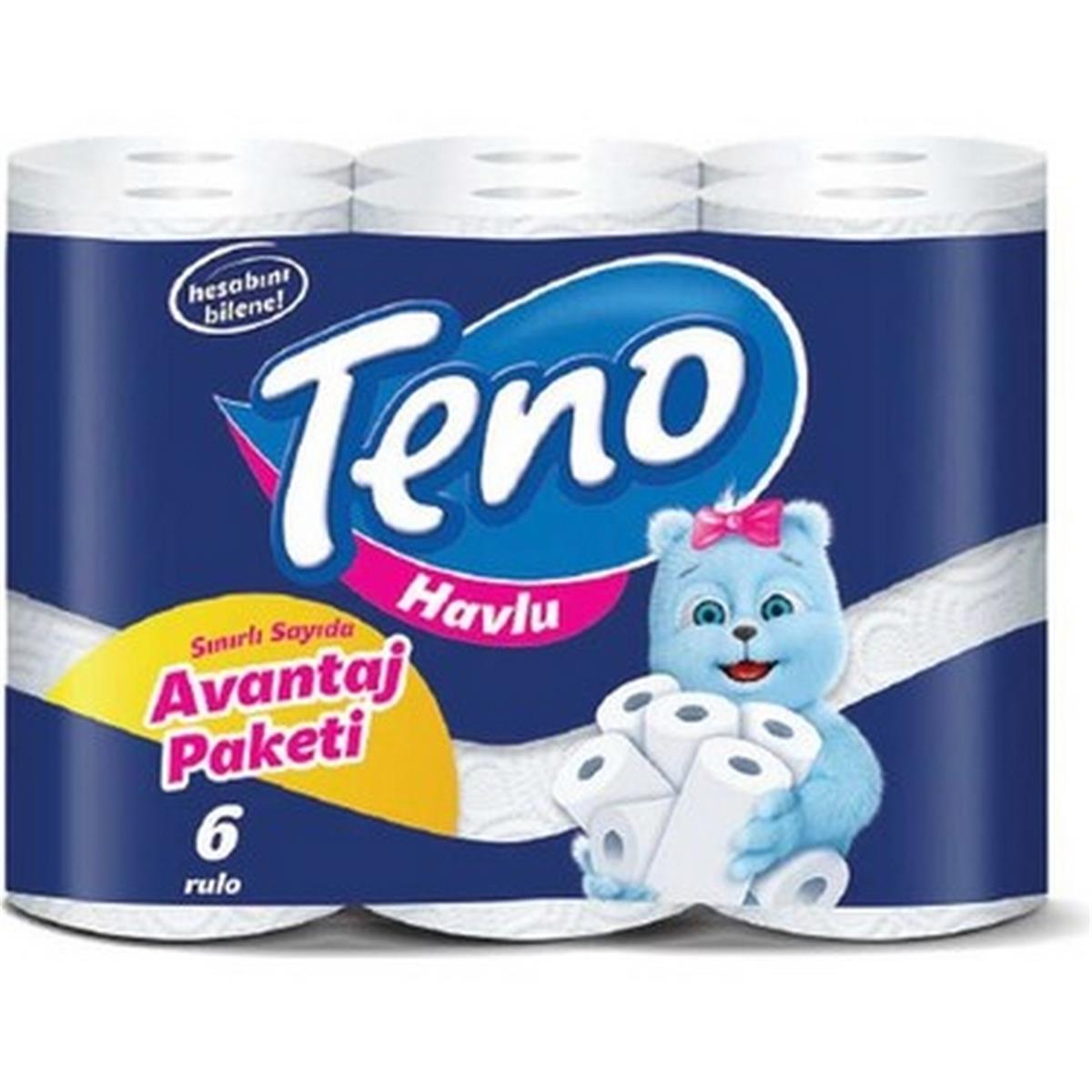 TENO HAVLU AVANTAJ PAKETİ 6 ADET