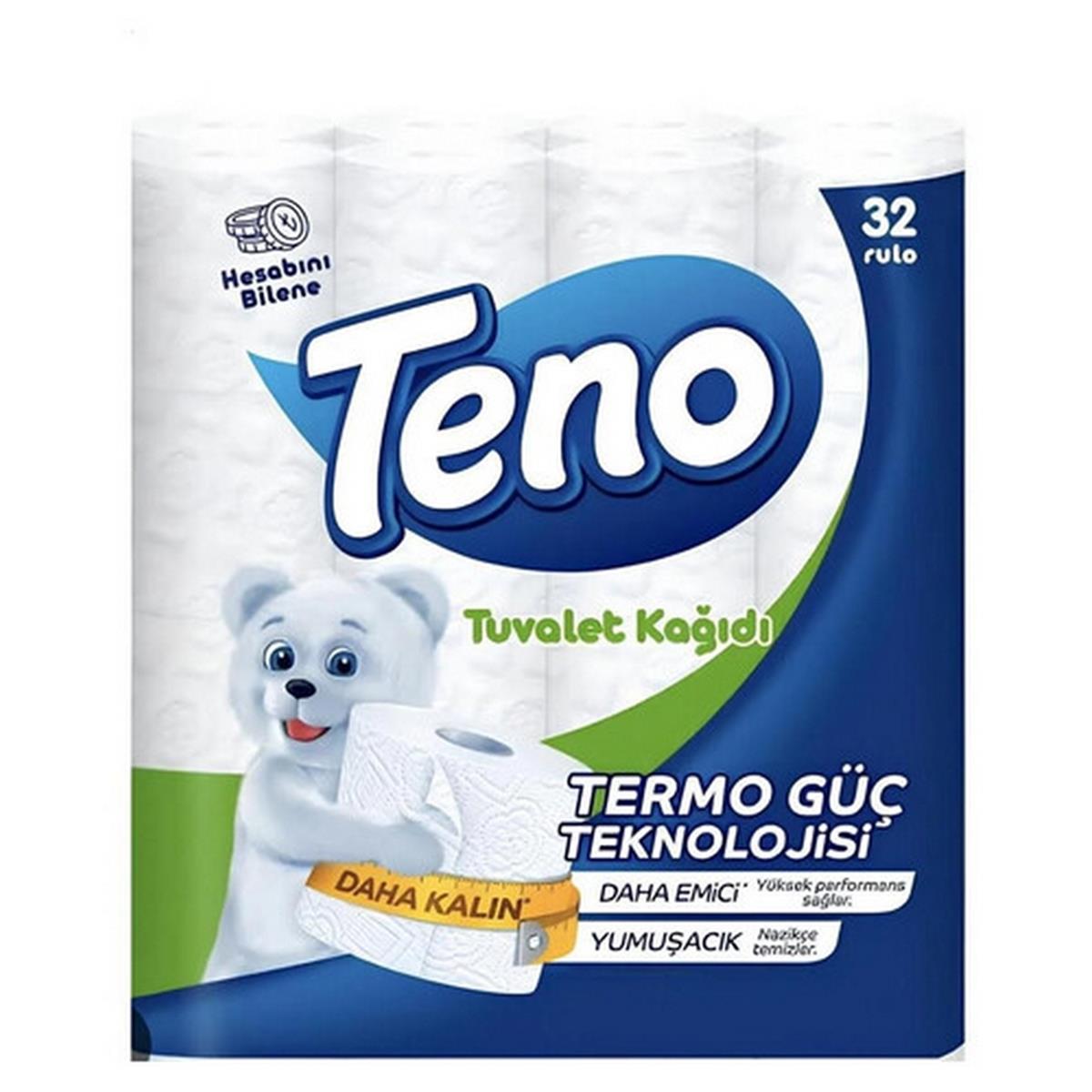 TENO YENİ SERİ TUVALET KAĞIDI 32 ADET