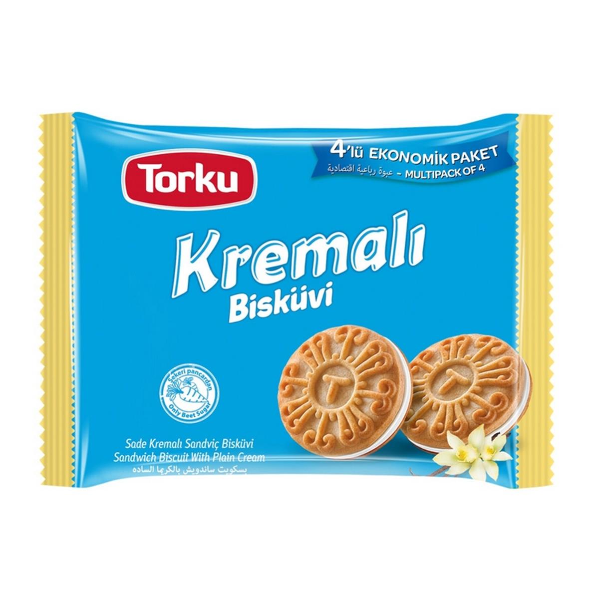 TORKU BISKÜVI SADE KREMALI 244 GR