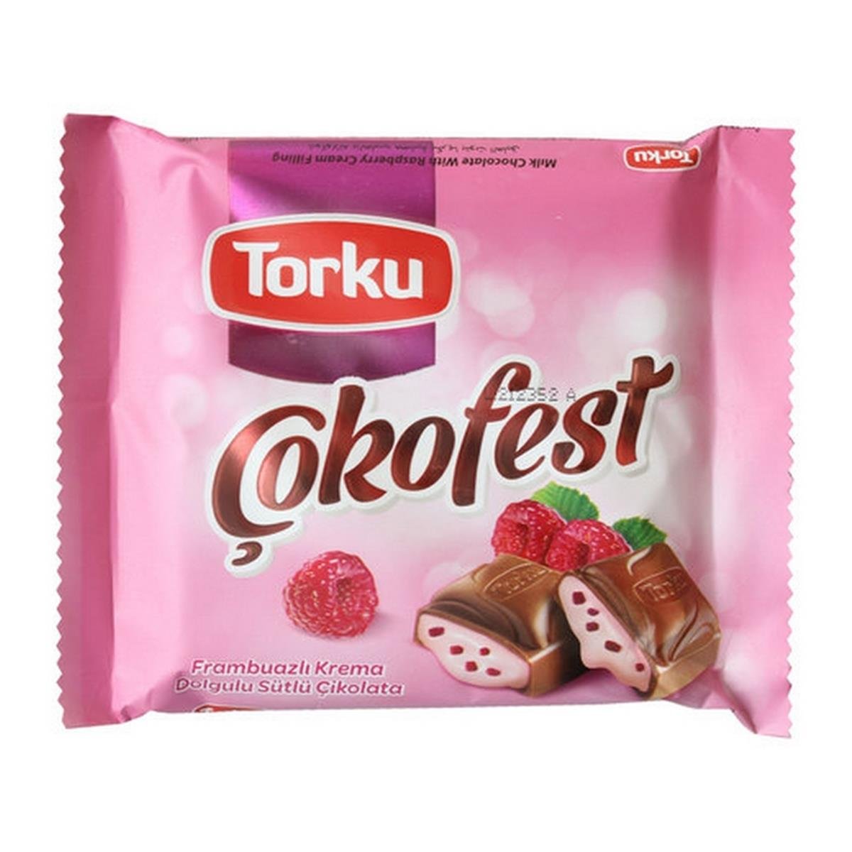 TORKU ÇOKOFEST FRAMBOĞAZLI 60 GR
