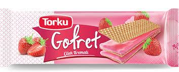 TORKU GOFRET ÇİLEK KREMALI 100 G *19