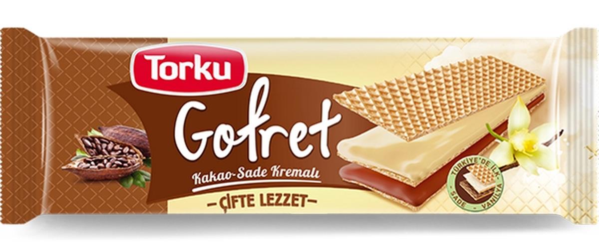 TORKU KAKAO & SADE KREMALI GOFRET 142 GR