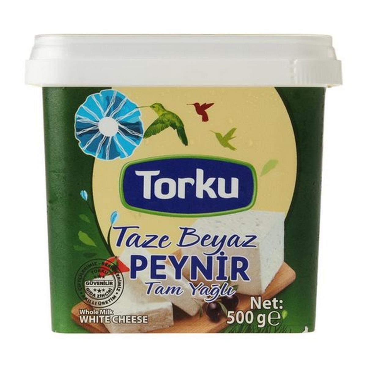 TORKU TAM YAĞLI BEYAZ PEYNİR 500 GR