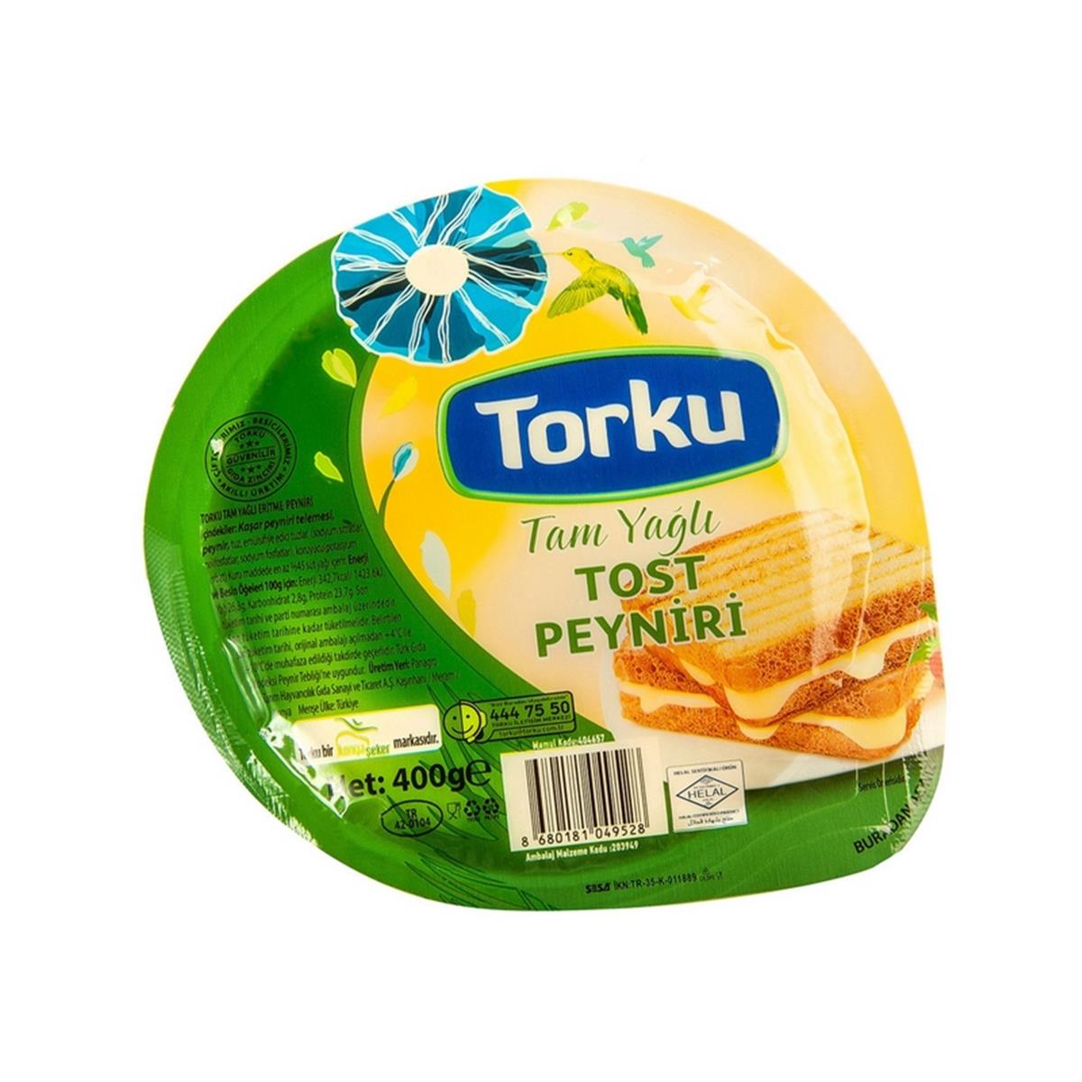 TORKU TAZE KAŞAR TOST PEYNIR 400 GR