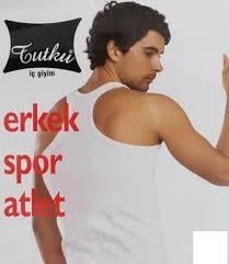 TUTKU RİBANA SPOR ATLET BEYAZ  (S)