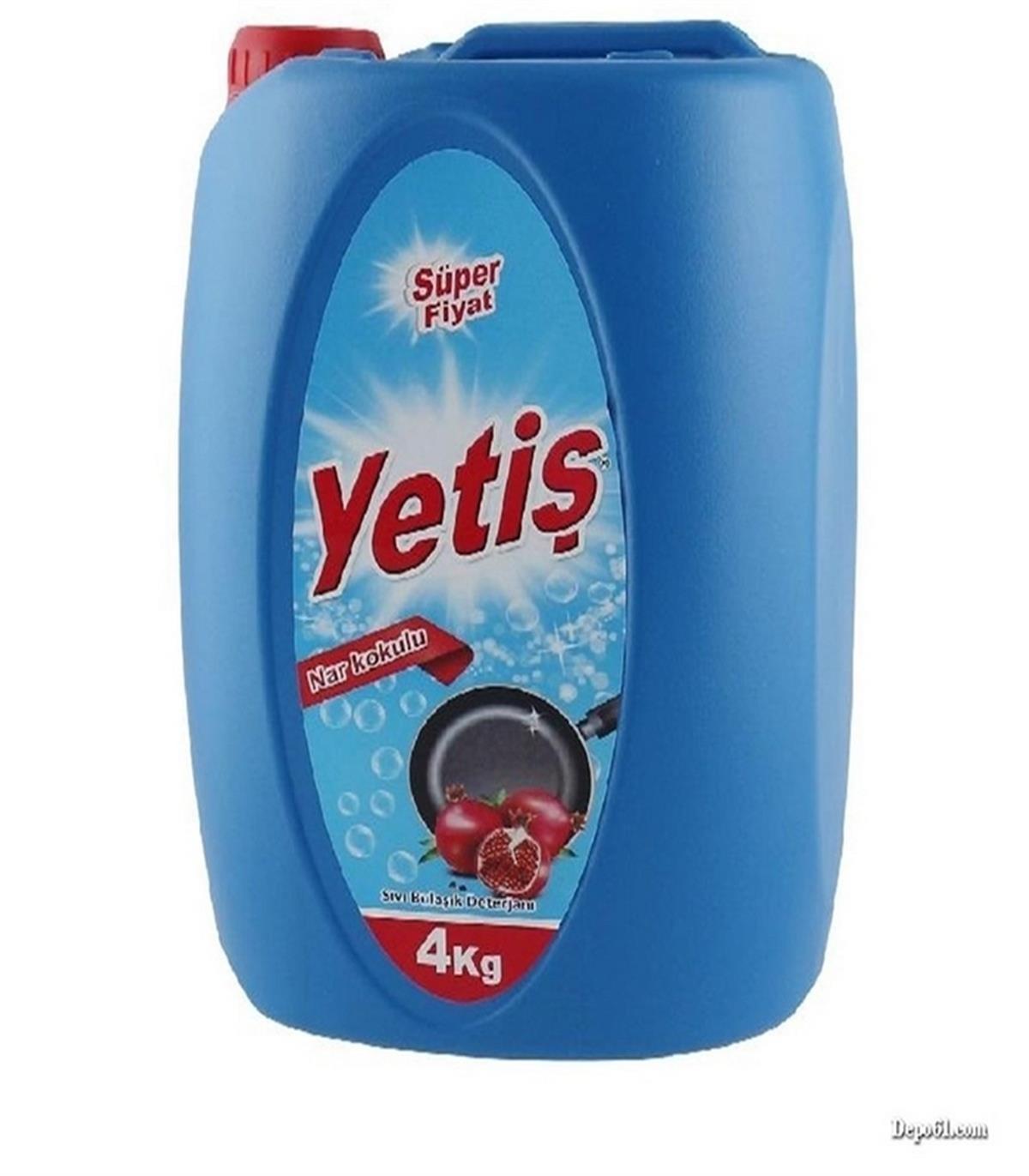 YETİŞ 4 KG BULAŞIK DETERJANI LİMON