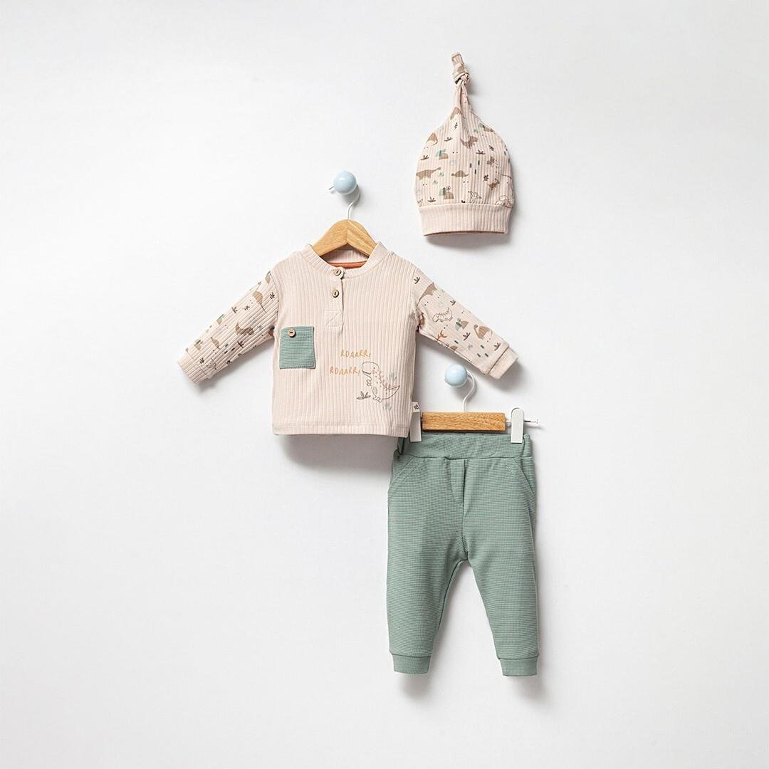 Erkek bebek 3 lu set 