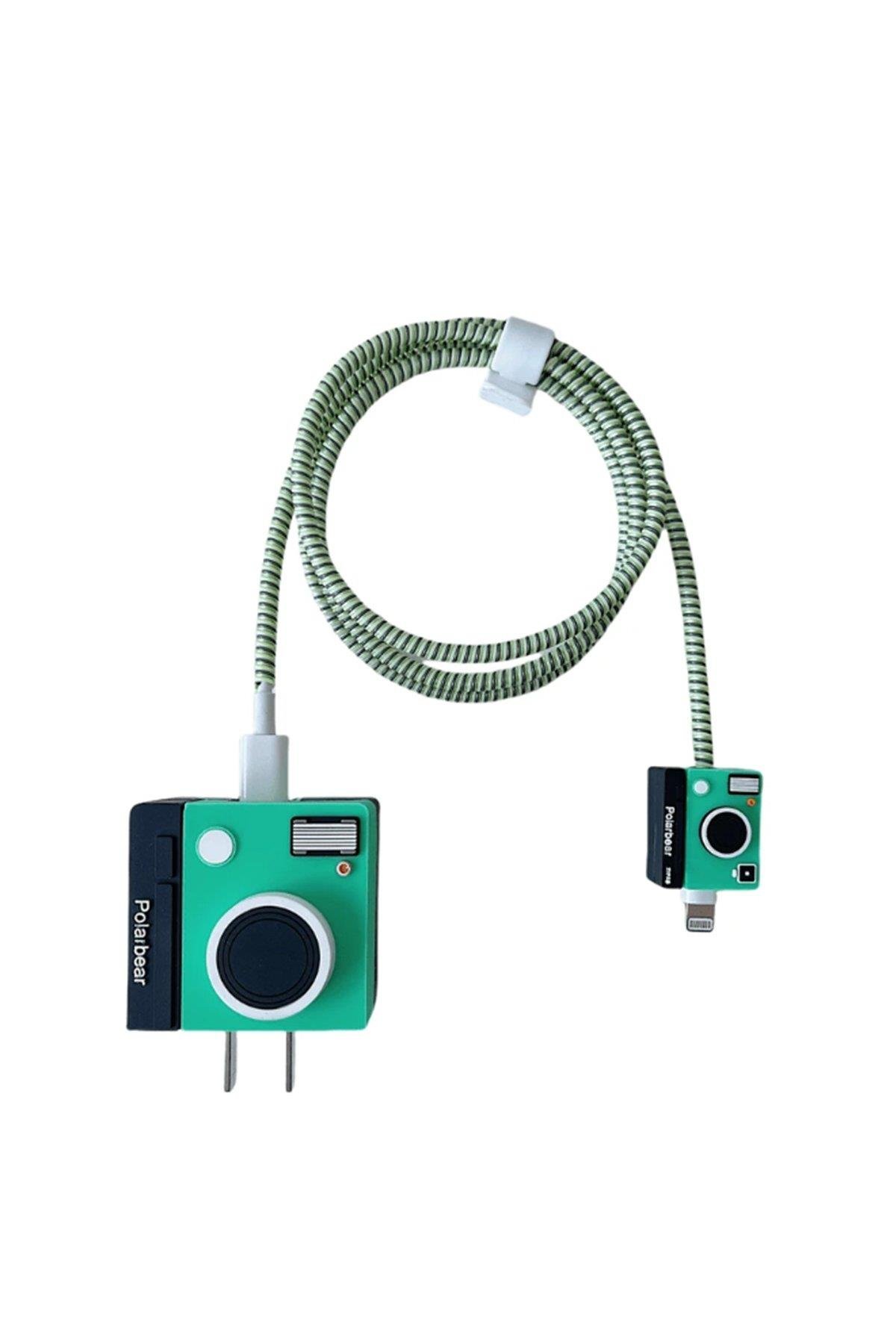 APPLE KARAKTER ŞARJ KORUYUCULARINEWFACEKRKTR06Apple 20W Karakter Şarj Aleti Koruyucu Kılıf - Desen 6