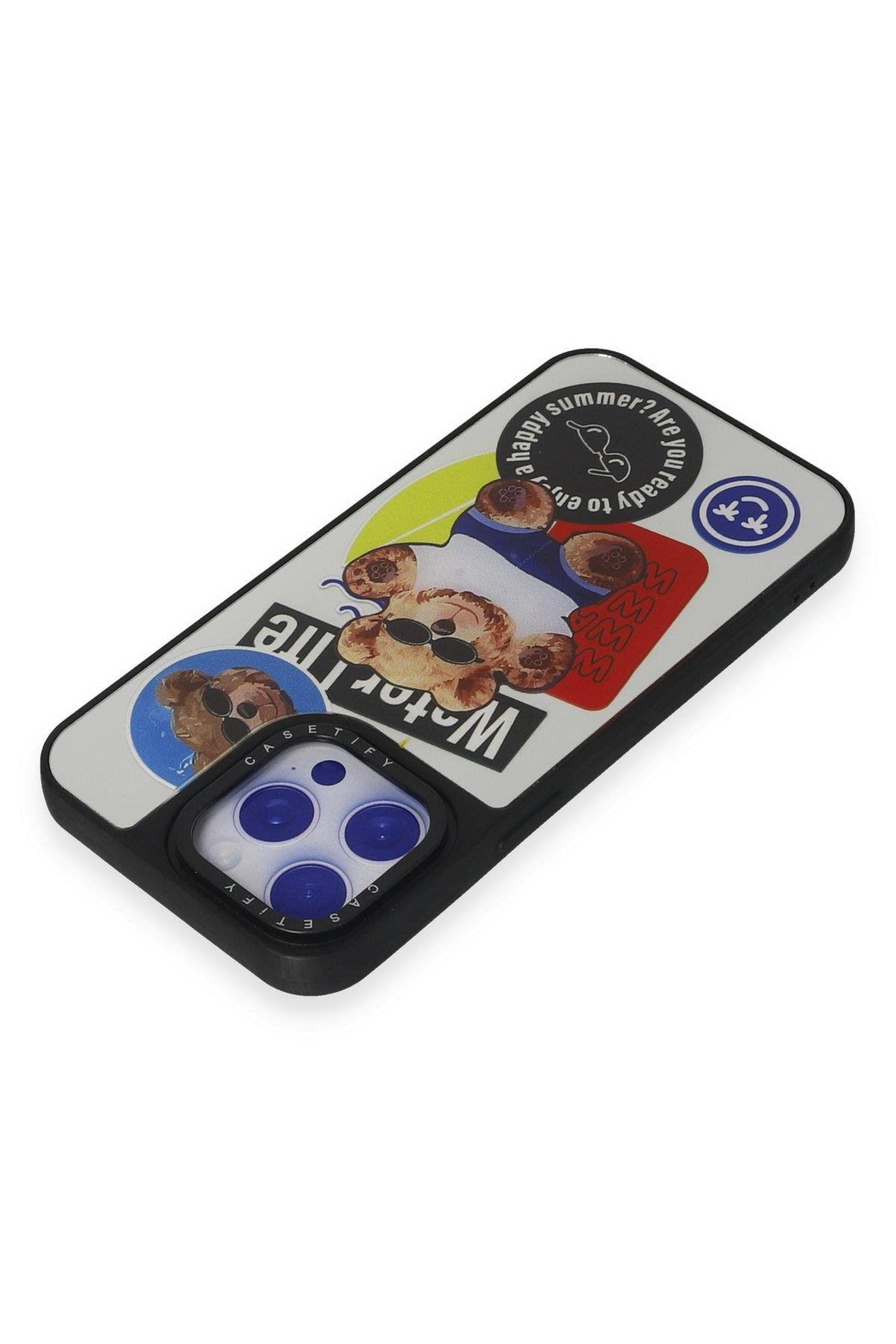AYNALI KILIFLARNEWFACEMRRR07Apple iPhone 15 Pro Kılıf Mirror Desenli Kapak