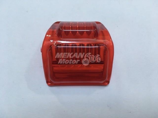 ARKA STOP METAL İÇ PLASTİK CAMI KIRMIZI JAWA 250