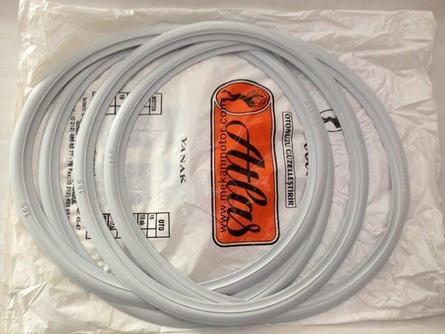 WHITE HEM SET FOR TYRES 18"S MINSK