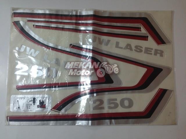 STICKER SET NEW MODEL JAWA LASER