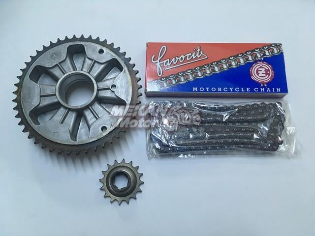 CHAIN SPROCKET SET JAWA 250