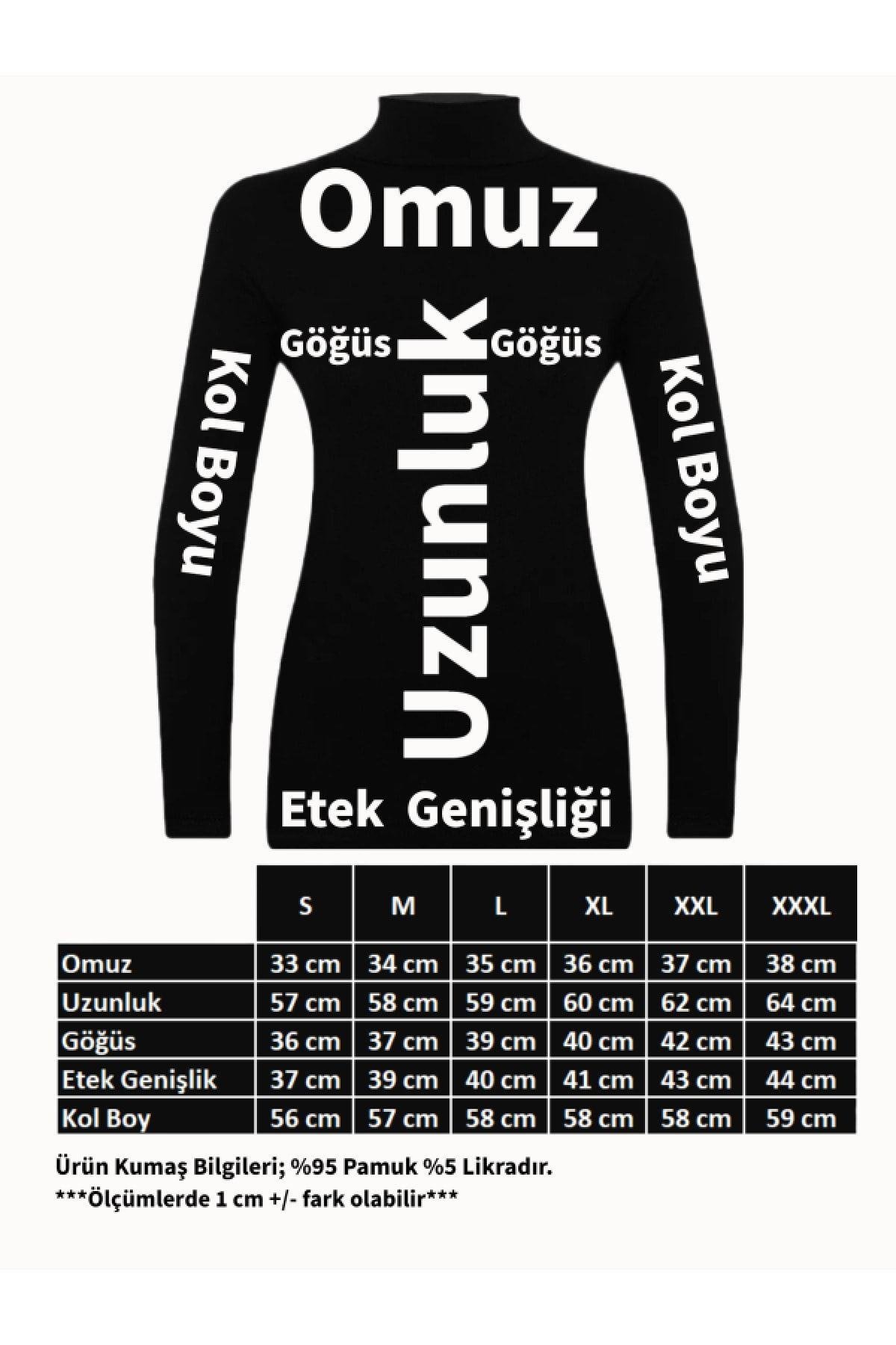 Yarım Balıkçı Yaka Camel Labirent Desenli Body
