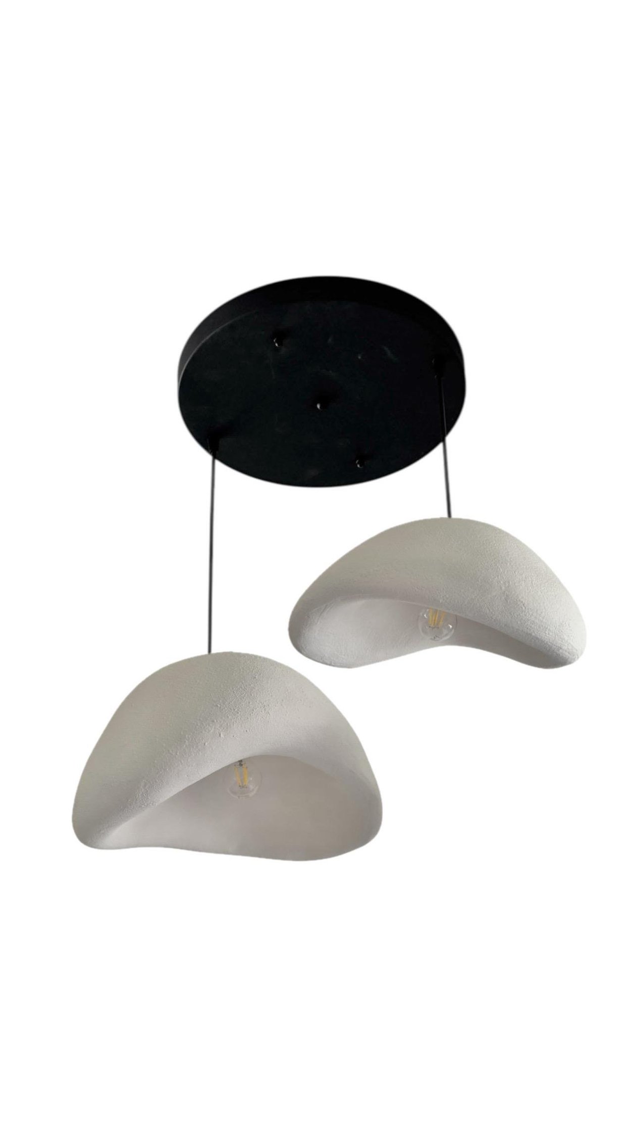 Luna Serisi 40-50 cm 2'Lİ Avize Seti 