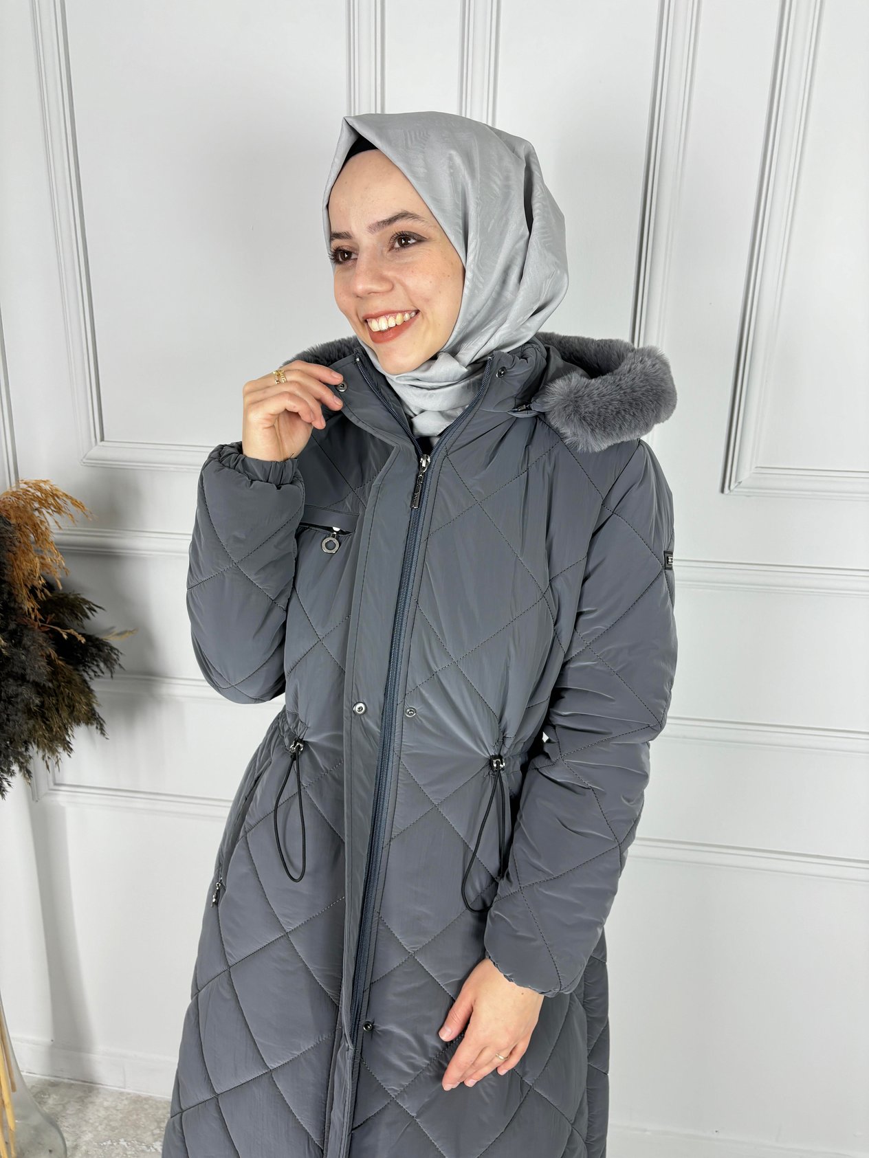 KAPÜŞONLU MONT GRİ