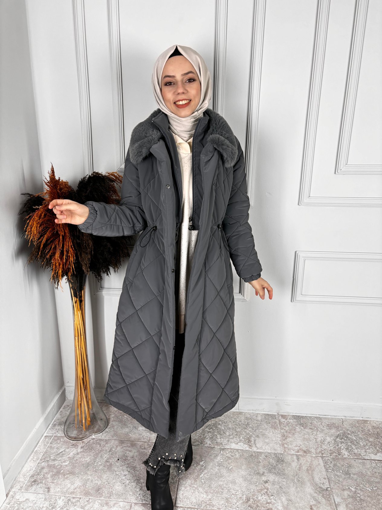 NOVA KUMAŞ MONT GRİ
