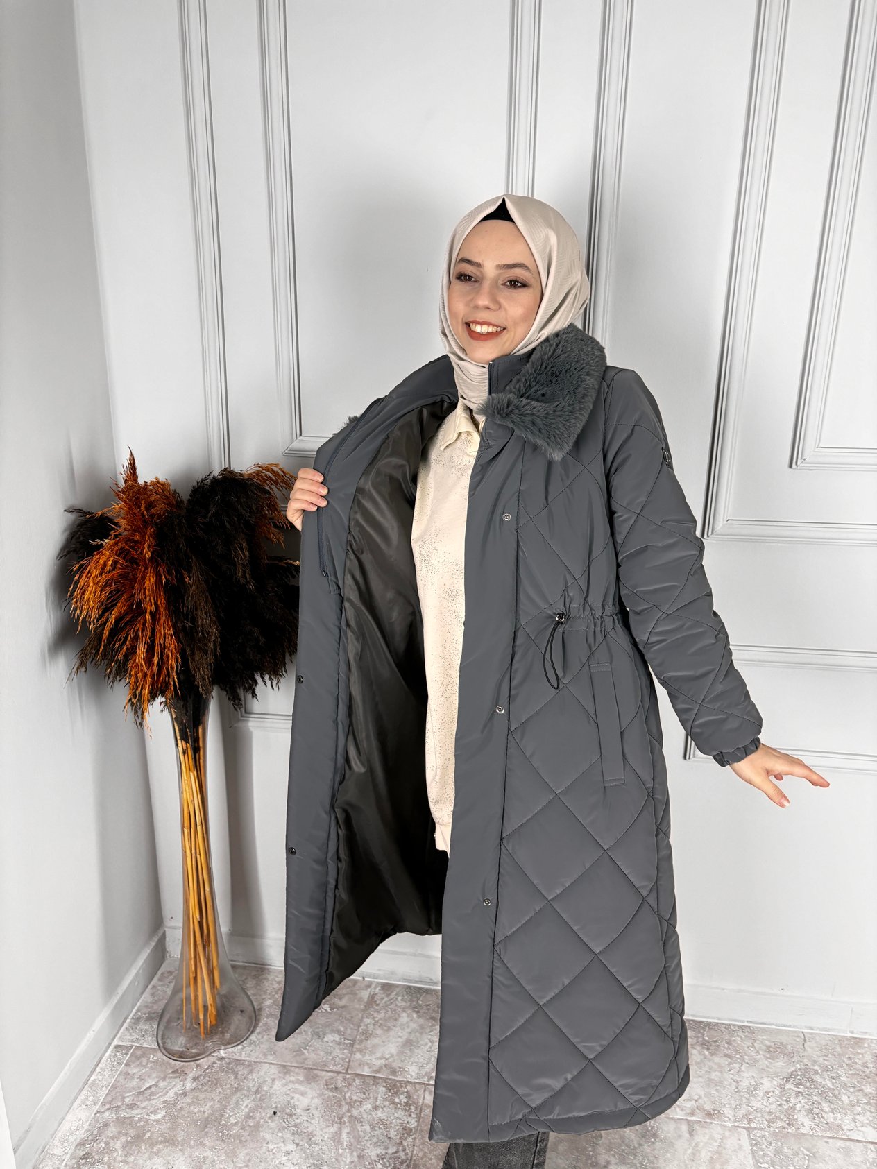 NOVA KUMAŞ MONT GRİ