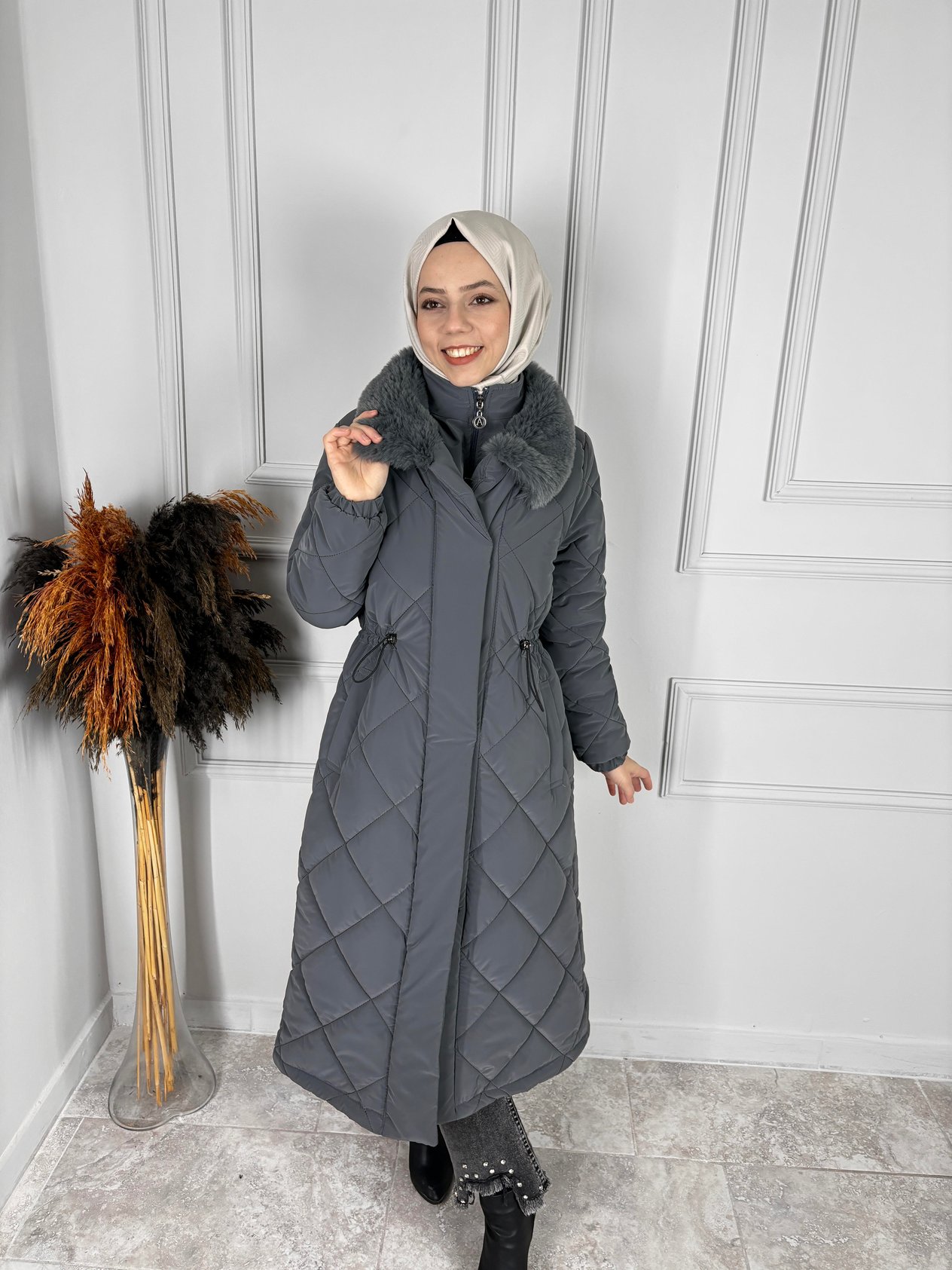 NOVA KUMAŞ MONT GRİ
