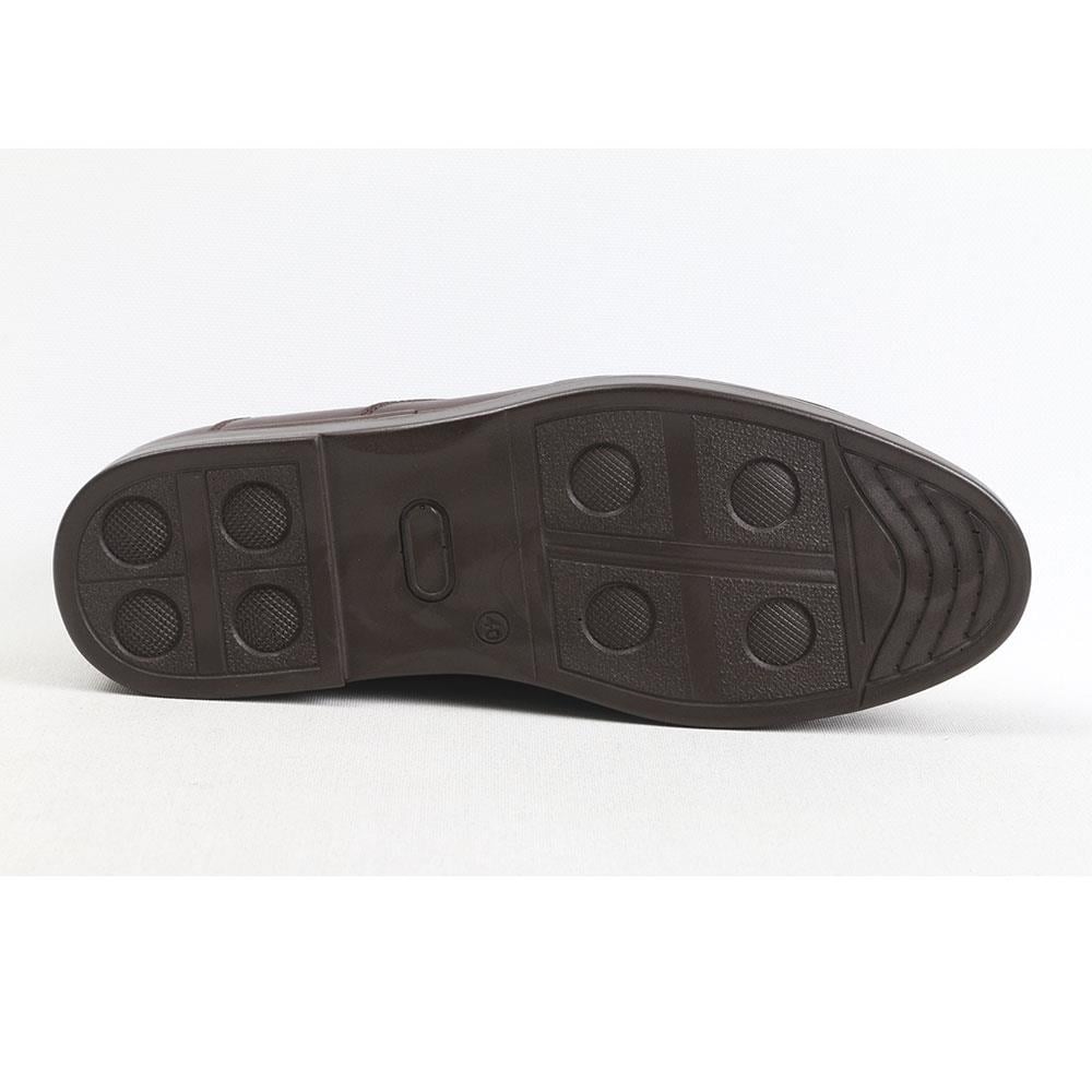 ULUS 095-1 lastikli Maskaretli KAHVE COMFORT AYAKKABI