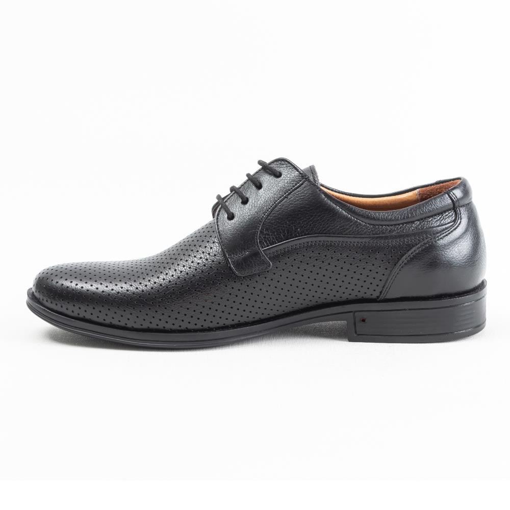 ULUS 340-1 DELİKLİ SİYAH COMFORT AYAKKABI