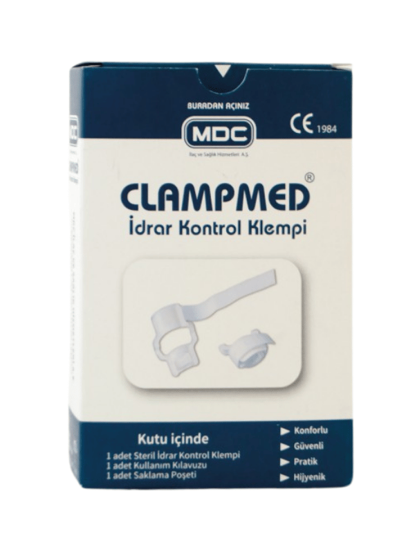 MDC İdrar Kontrol Klempi (Büyük Boy)