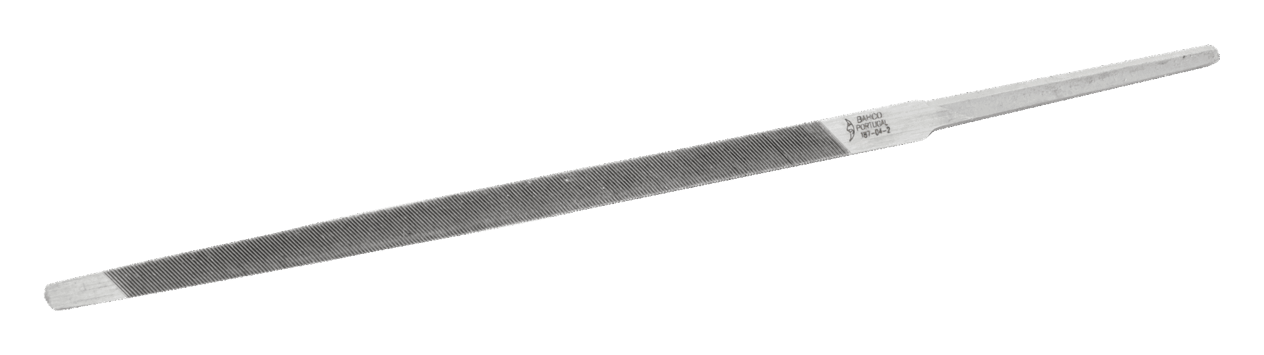 Bahco 4-187-04-2-0 Eğe Üçgen Extra İnce 100 mm
