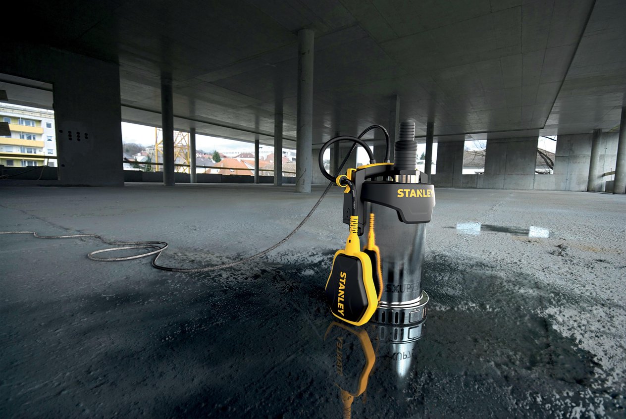 Stanley SXUP750XCE 750 W Temiz Su Dalgıç Pompa