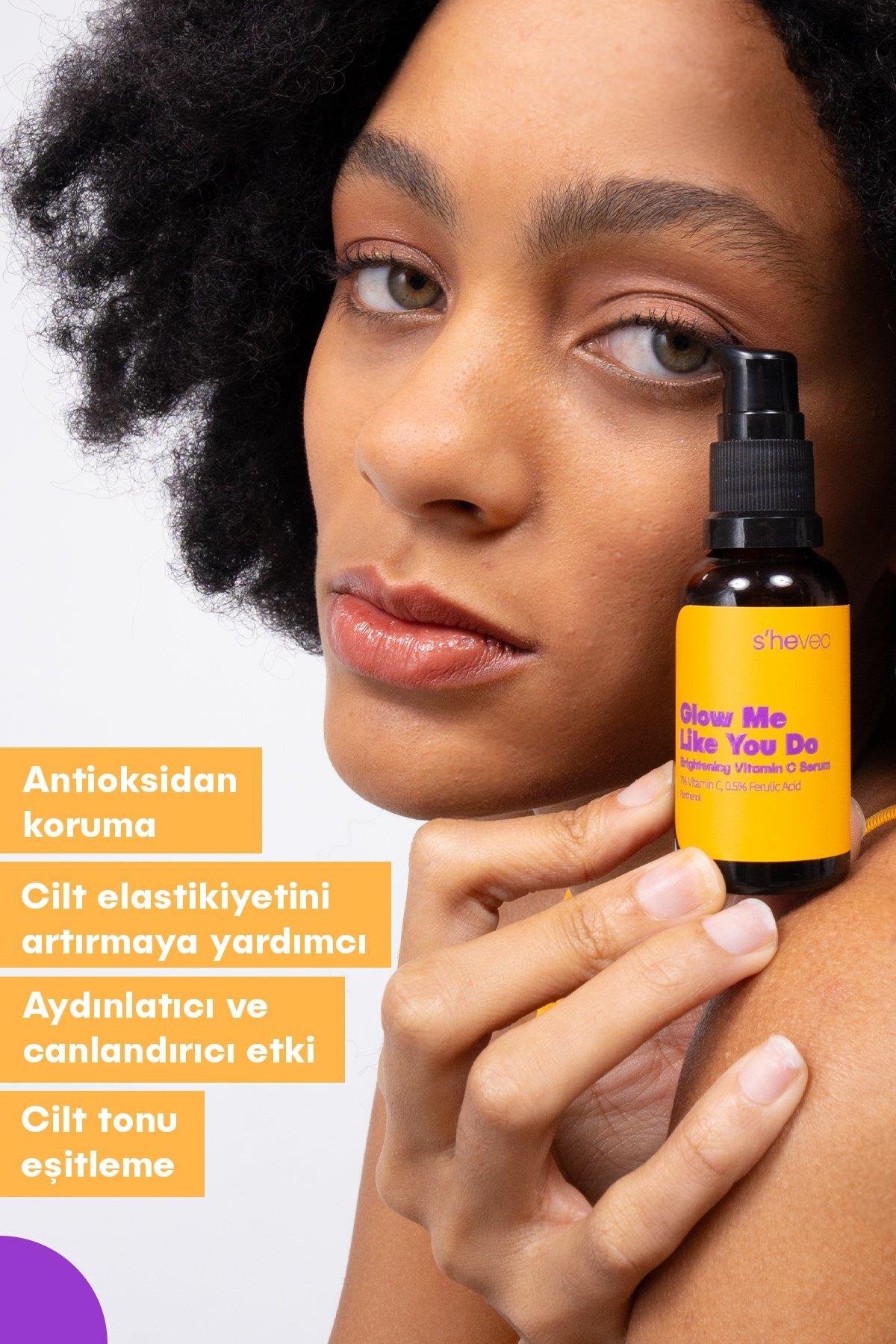 GLOW ME LIKE YOU DO - Aydınlatıcı ve Cilt Tonu Eşitleyici Leke Karşıtı C Vitamini Serum 30ml