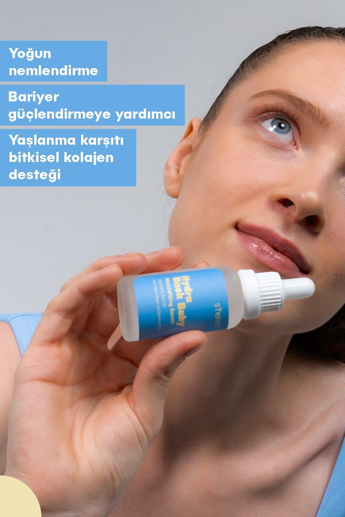 HYDRA BACK BABY - Hyaluronik Asit Yoğun Nemlendirici ve Dolgunlaştırıcı Cilt Serumu 30ml
