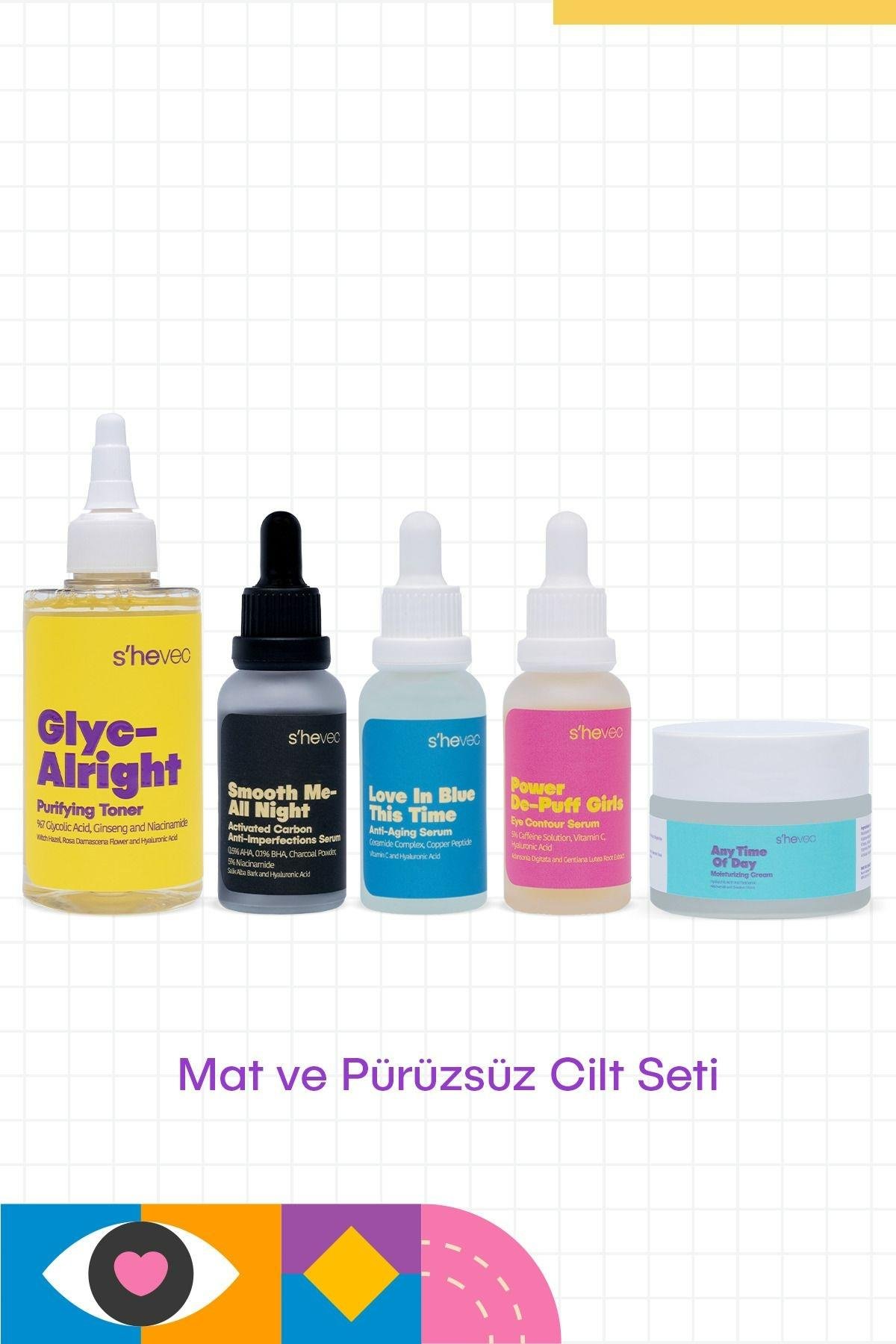 Mat ve Pürüzsüz Cilt Seti
