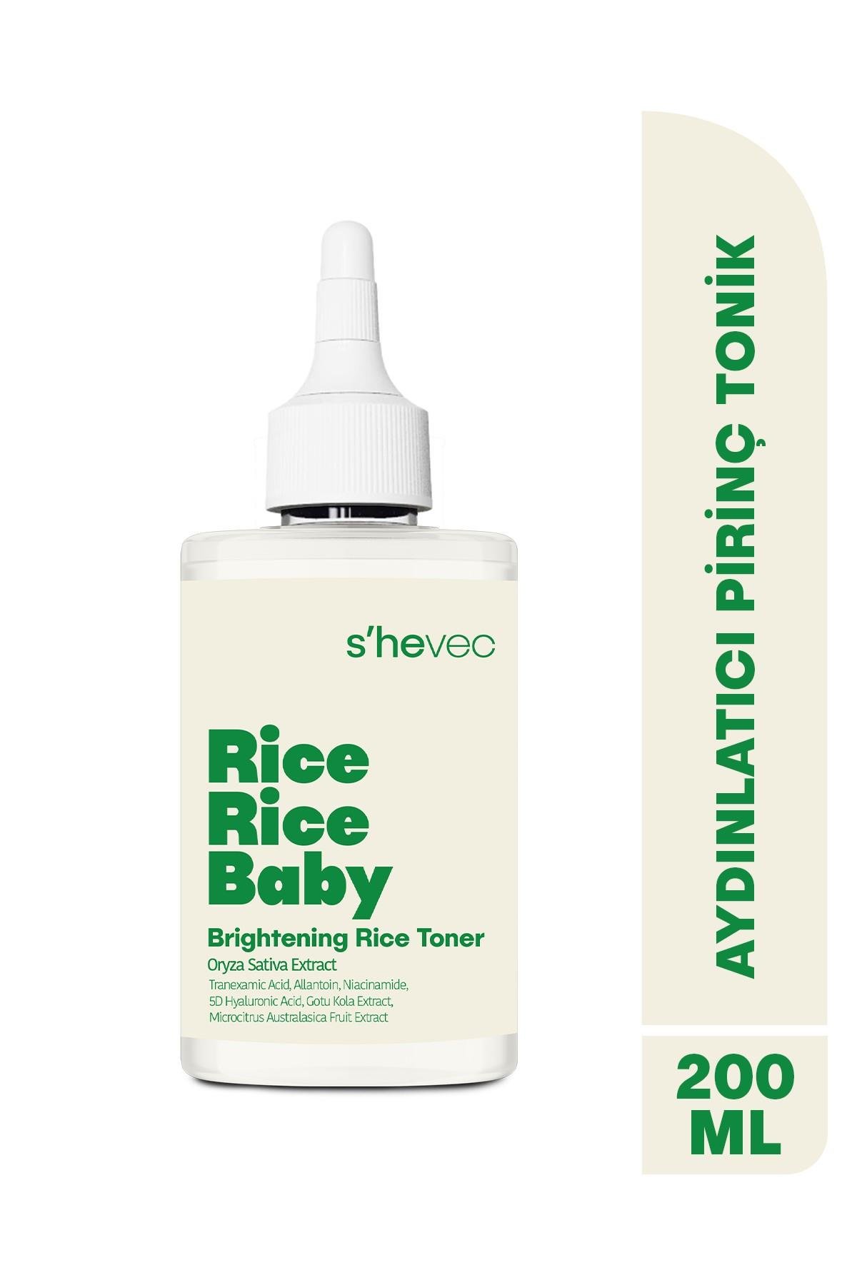 Rice Rice Baby – Aydınlatıcı Pirinç Tonik (%100 Vegan)