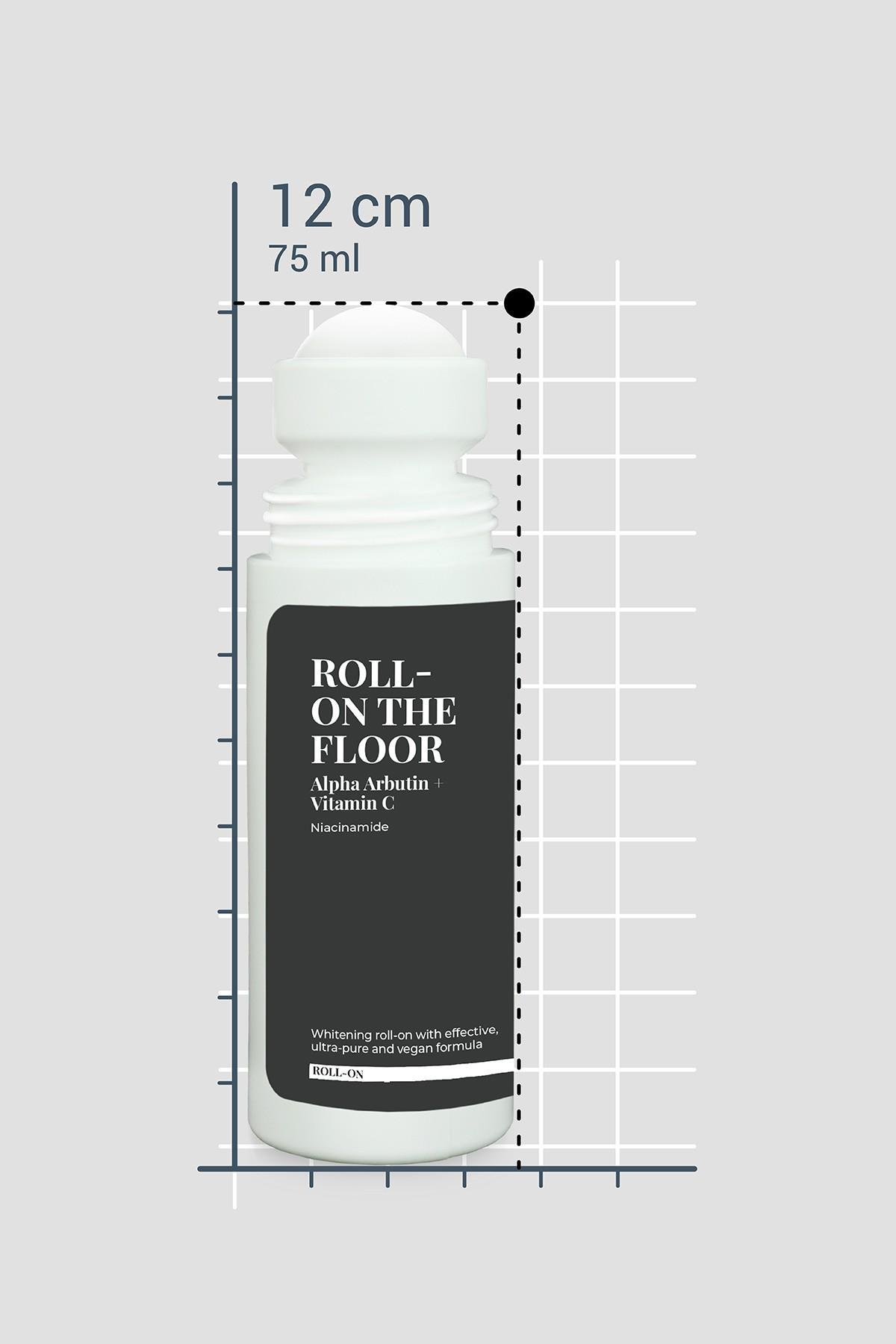 ROLL ON THE FLOOR - Terleme Önleyici Beyazlatma Etkili İz Bırakmayan Antiperspirant Roll-On 75ml