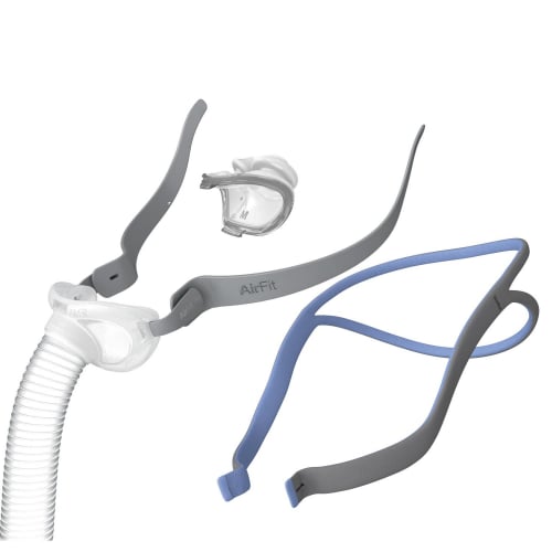 Resmed Airfit P10 Silikon Burun Yastıklı Cpap Maskesi