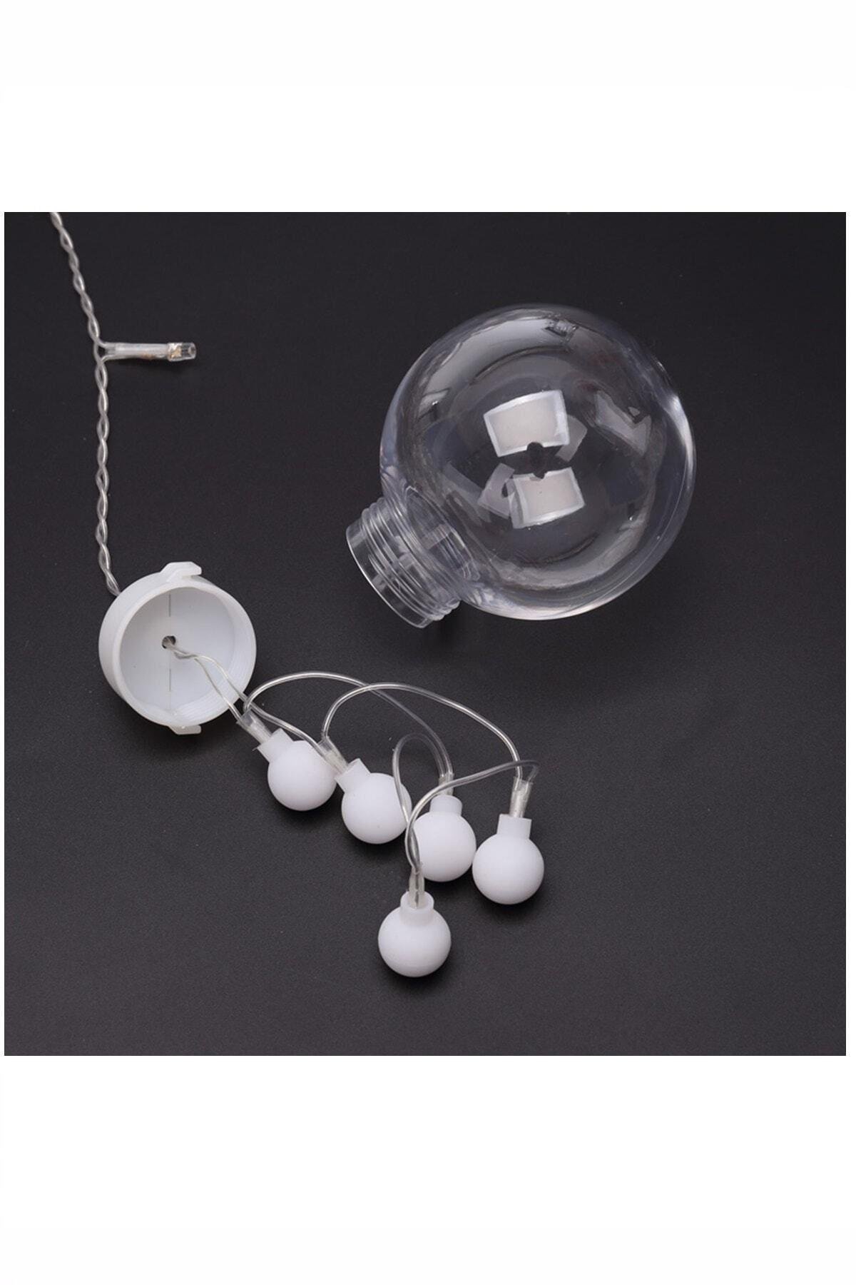 Dekoratif Işıklı Top Perde Led