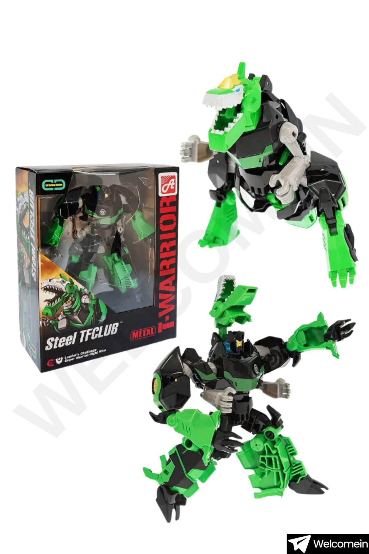 Kdd Metal Gövdeli Robta Dönüşen Tarzında Optimus Prime Bumblebee Dönüşen Robot Araba T-Warrior