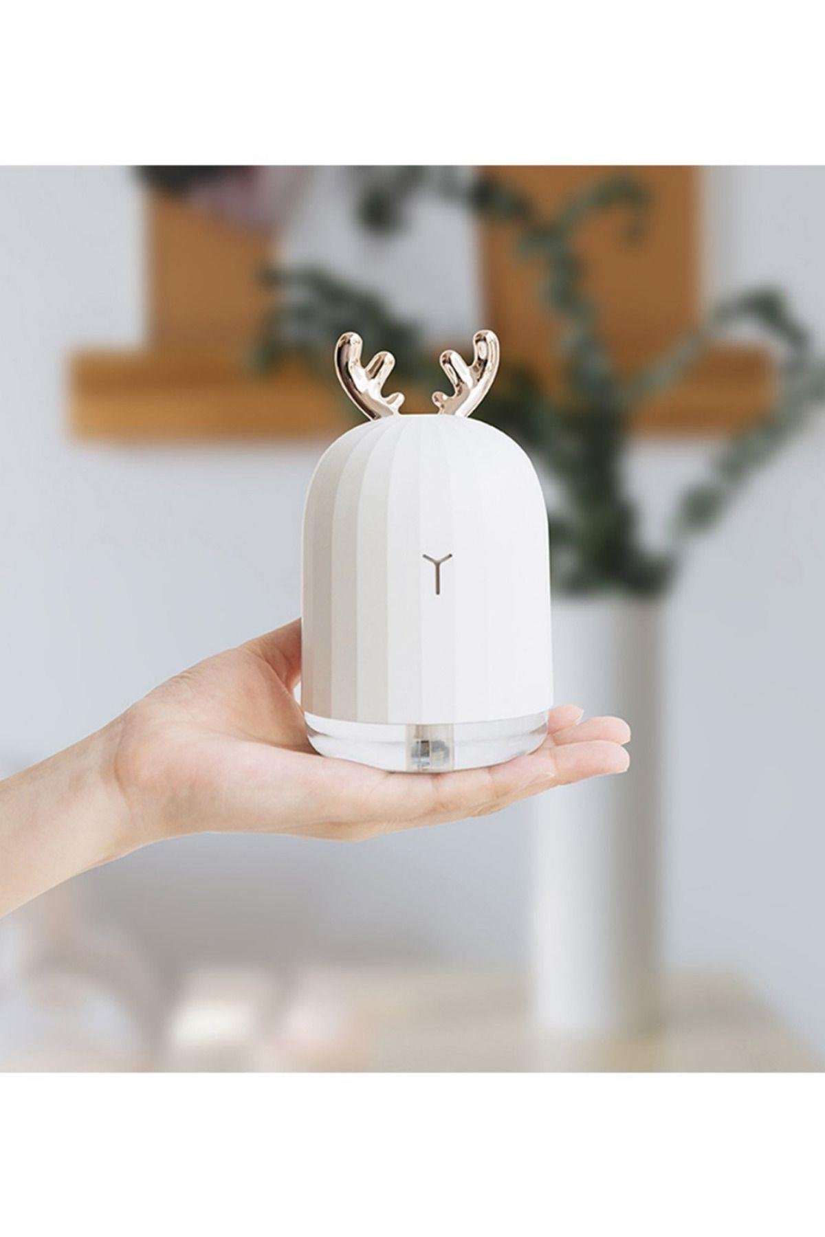 Lovely Mini Hava Nemlendirici Aromaterapi Led Işıklı Buhar Makinesi 220 ml